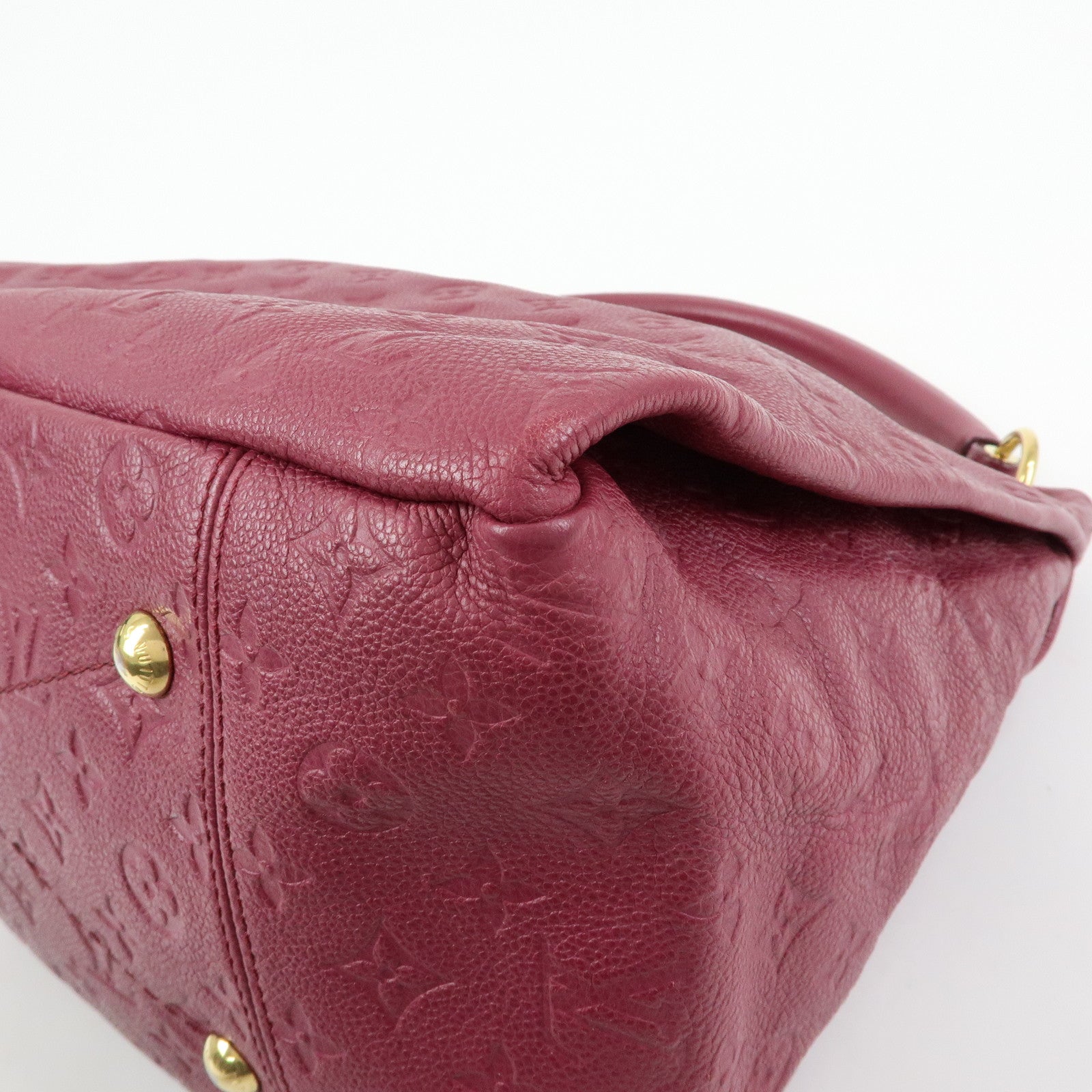 Louis Vuitton Monogram Empreinte Empreinte Leather MM Aurore M94047