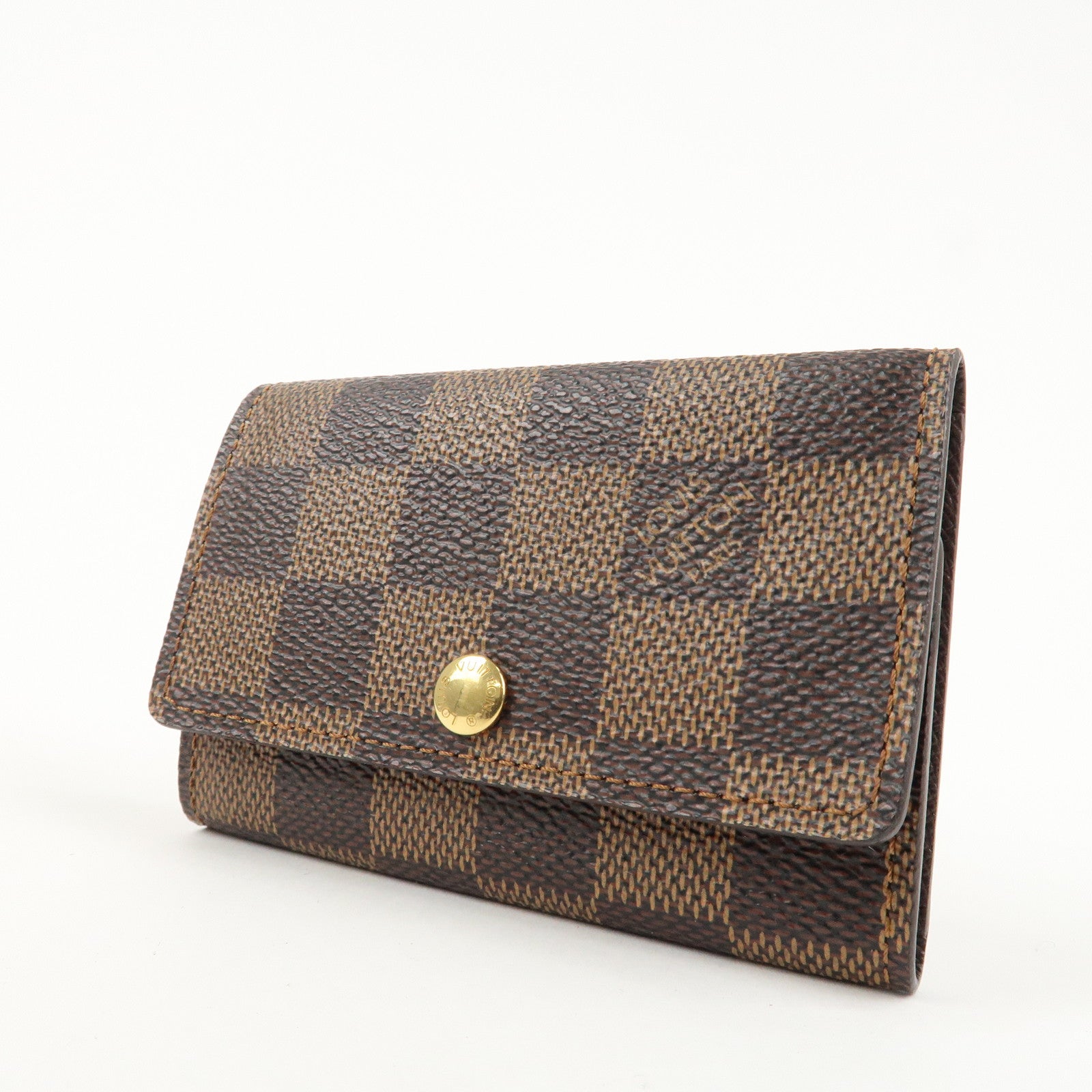Louis Vuitton Damier Ebene Multicles 6 Key Case Brown N62630 Used