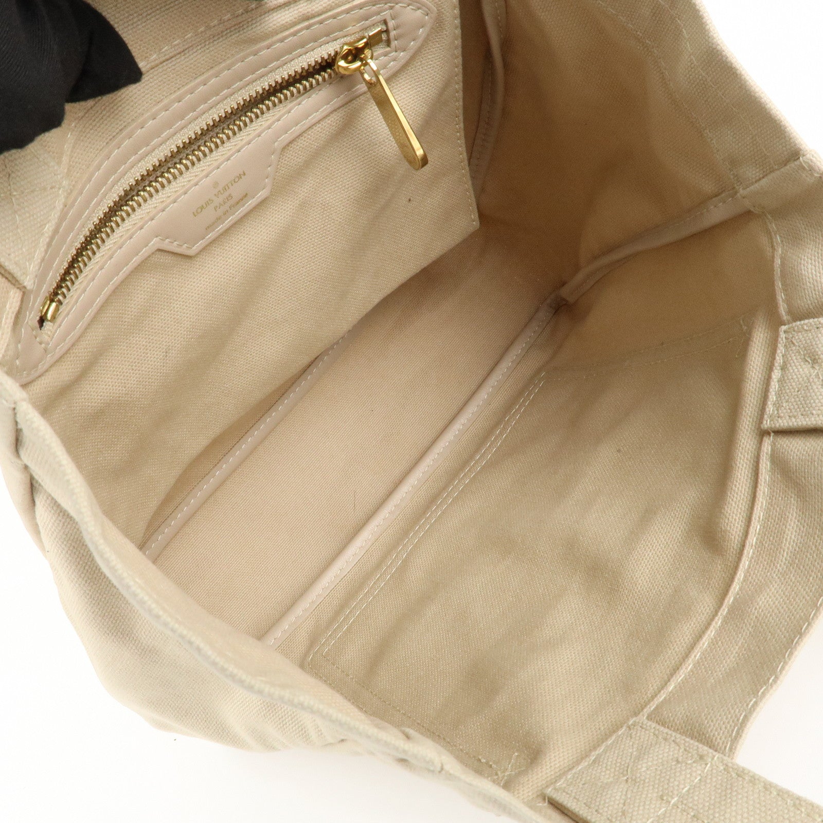 Louis Vuitton Canvas That's Love Tote Bag Hand Bag Ivory M95468 Used