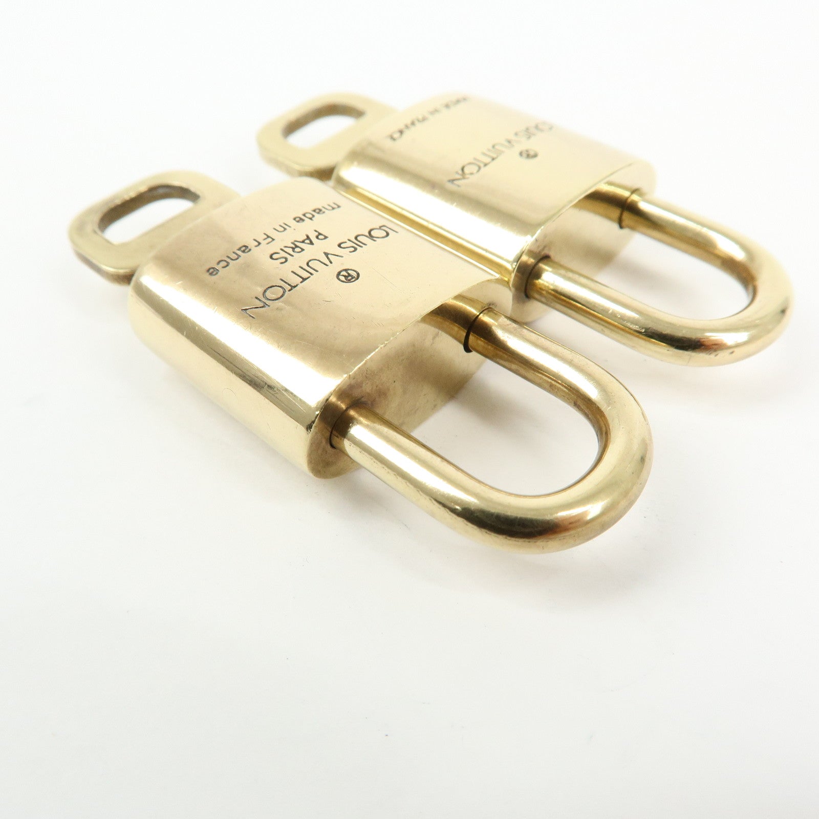 Louis Vuitton Set of 10 Lock & Key Cadena Key Lock Used