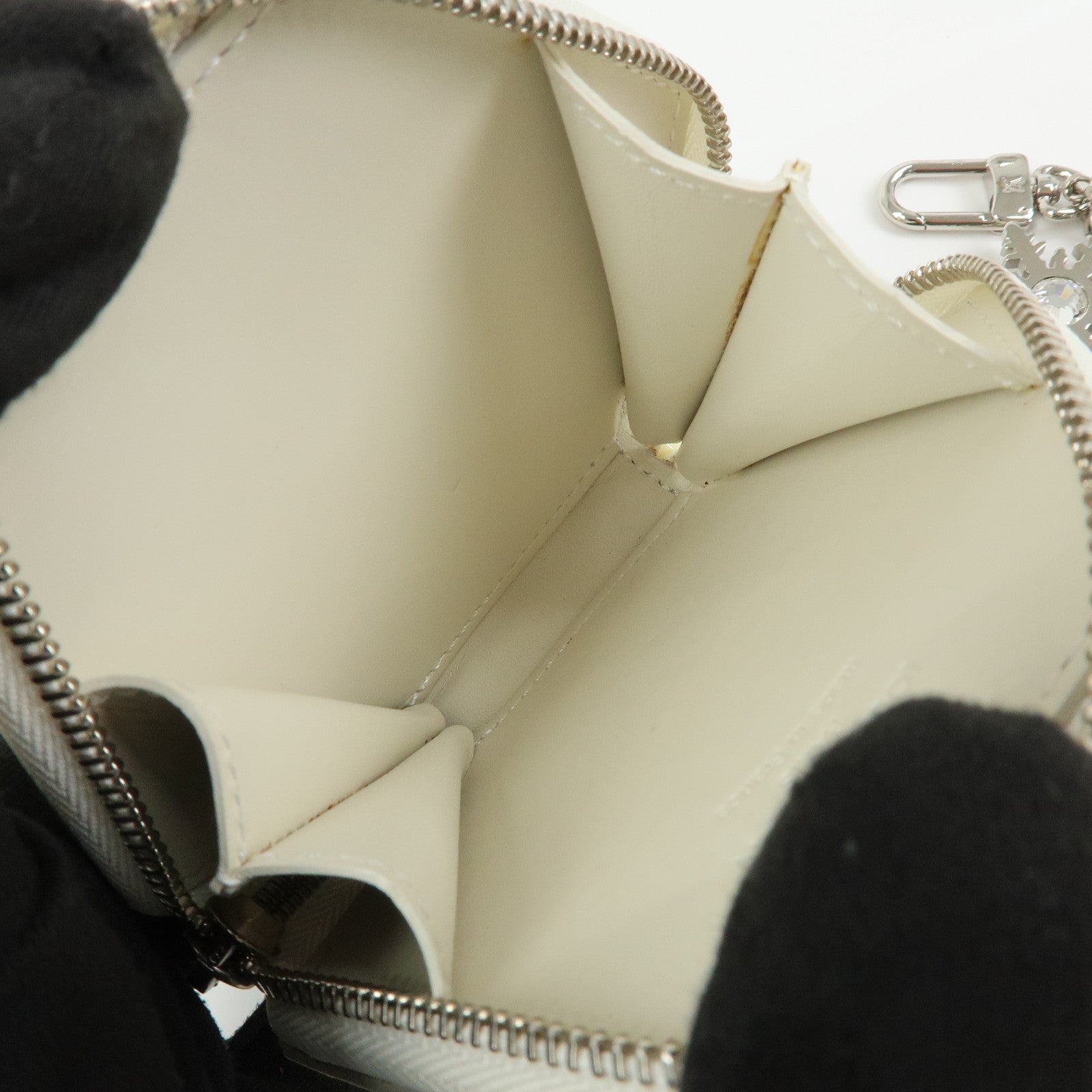 LOUIS VUITTON Monogram Vernis Porte Monnaie Flocon Coin Purse