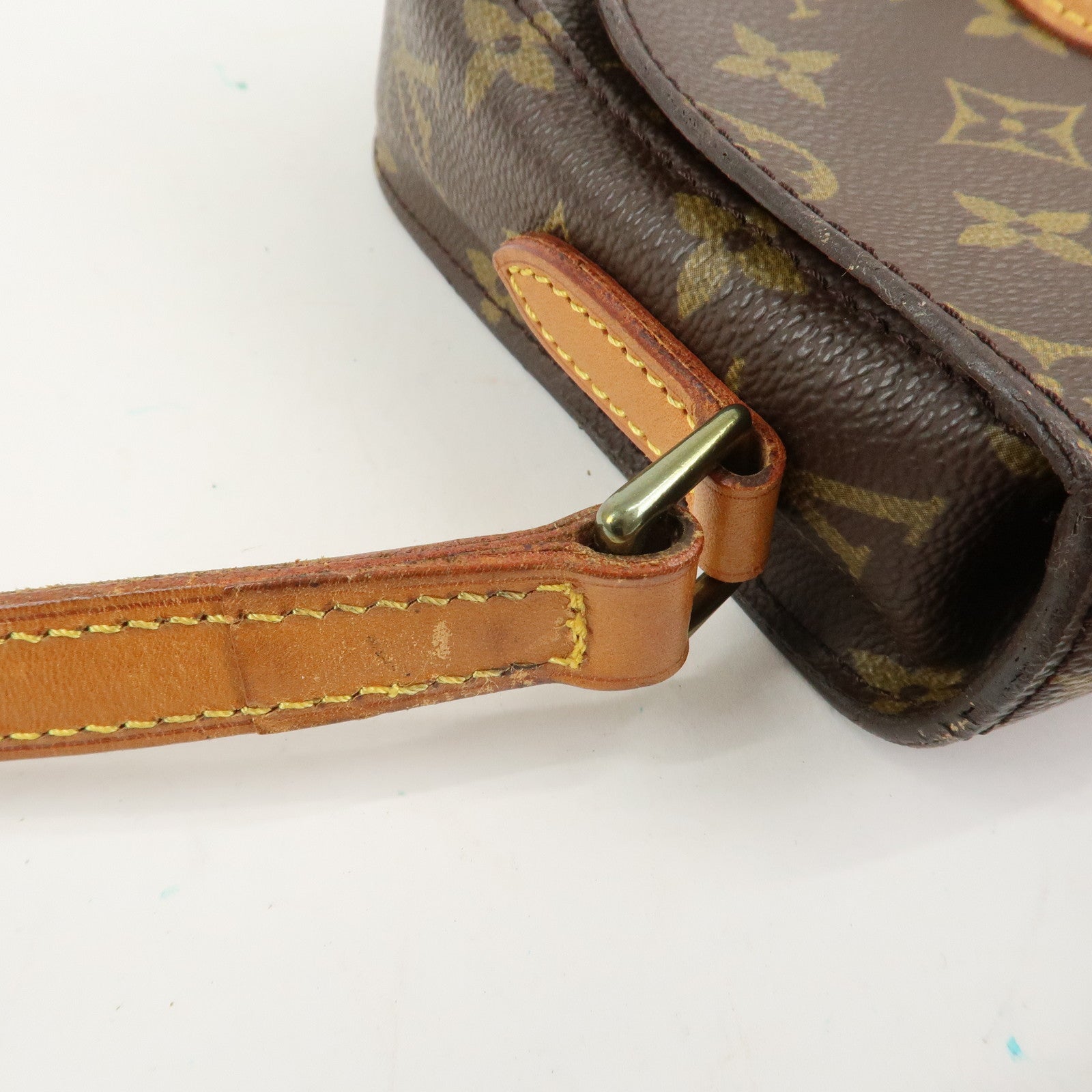 Louis Vuitton Monogram Saint Cloud MM Shoulder Bag Brown M51243