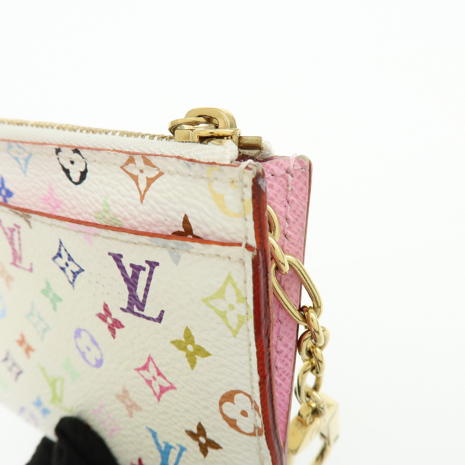 Louis Vuitton Monogram Multicolor Pochette Cles Coin Case M93734