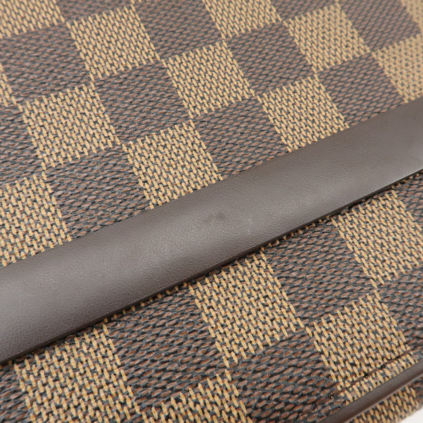 Louis Vuitton Damier Ebene Tribeca Long Shoulder Hand Bag N51160