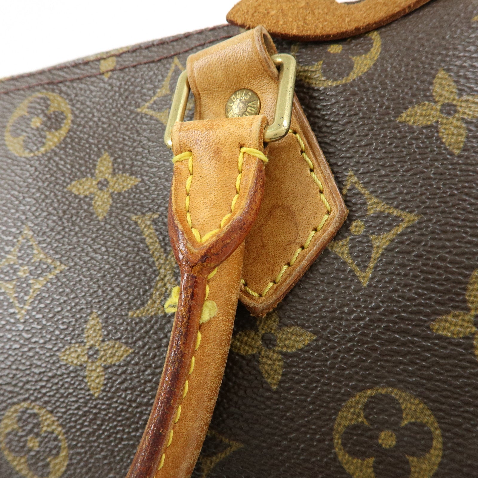 Louis Vuitton Monogram Speedy 30 Boston Bag Hand Bag Brown M41526