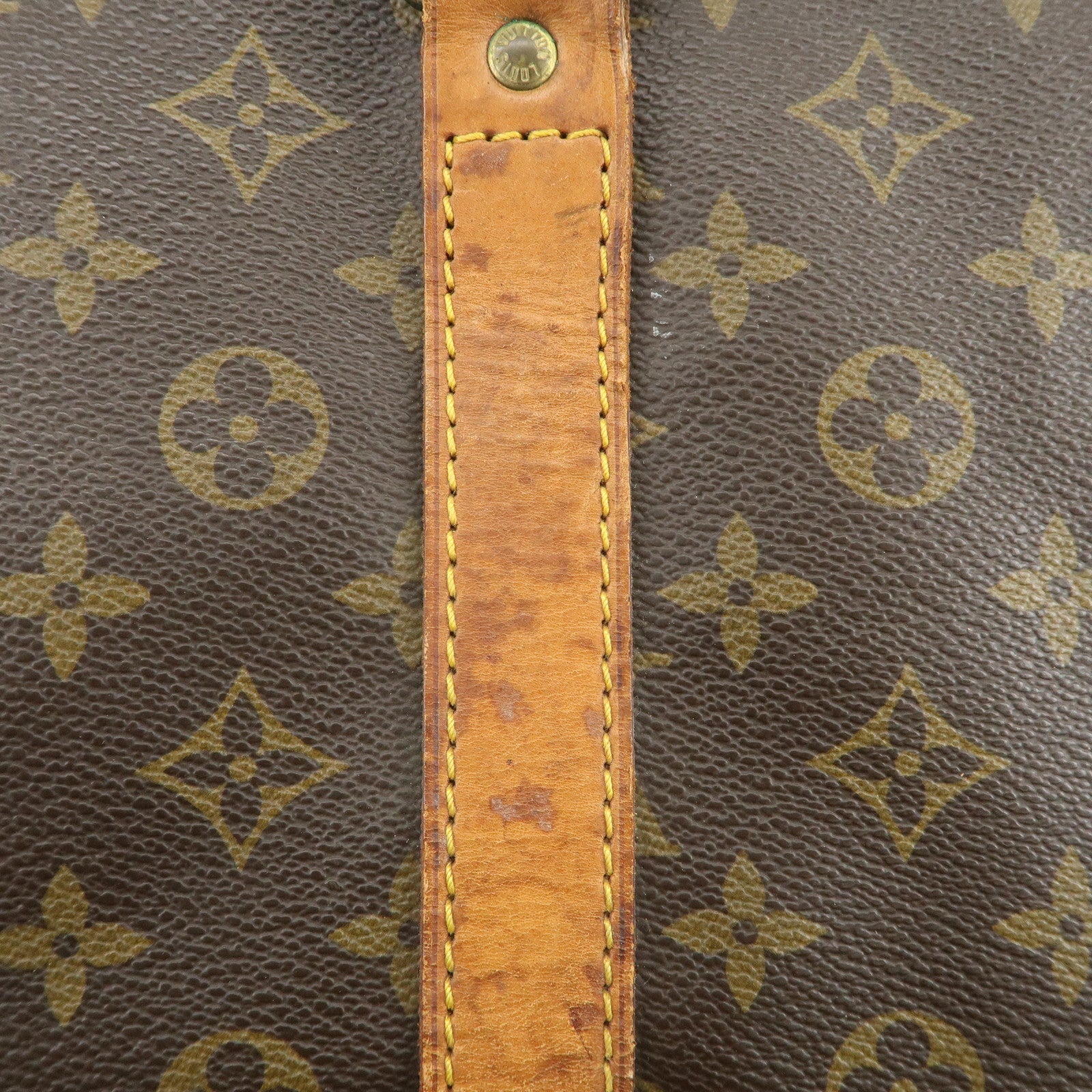 Louis Vuitton Monogram Keep All 60 Boston Bag Brown M41422