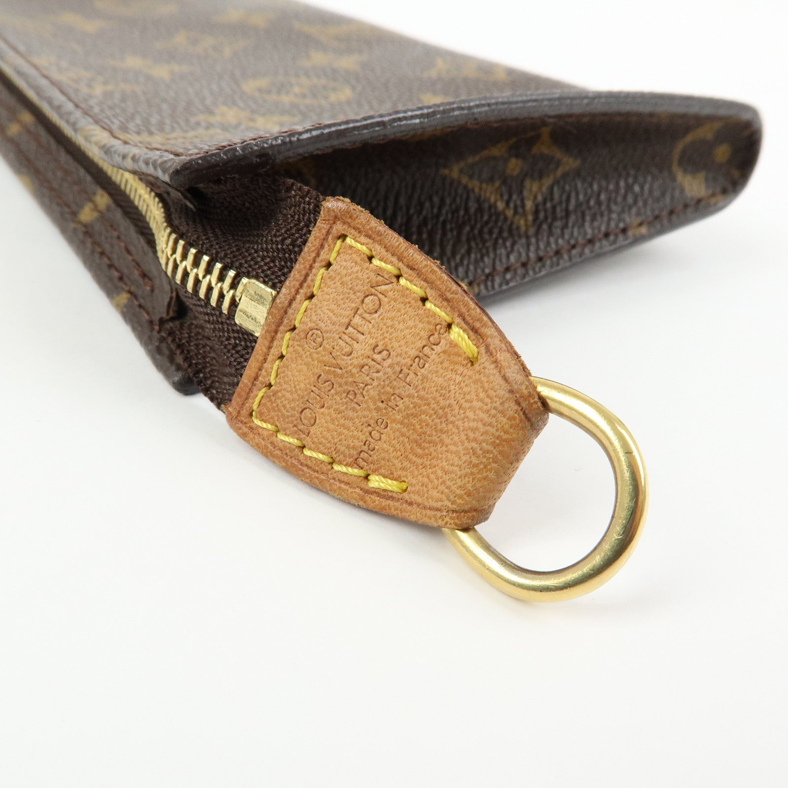 Louis Vuitton Monogram Canvas Pouch for Baguette GM Brown