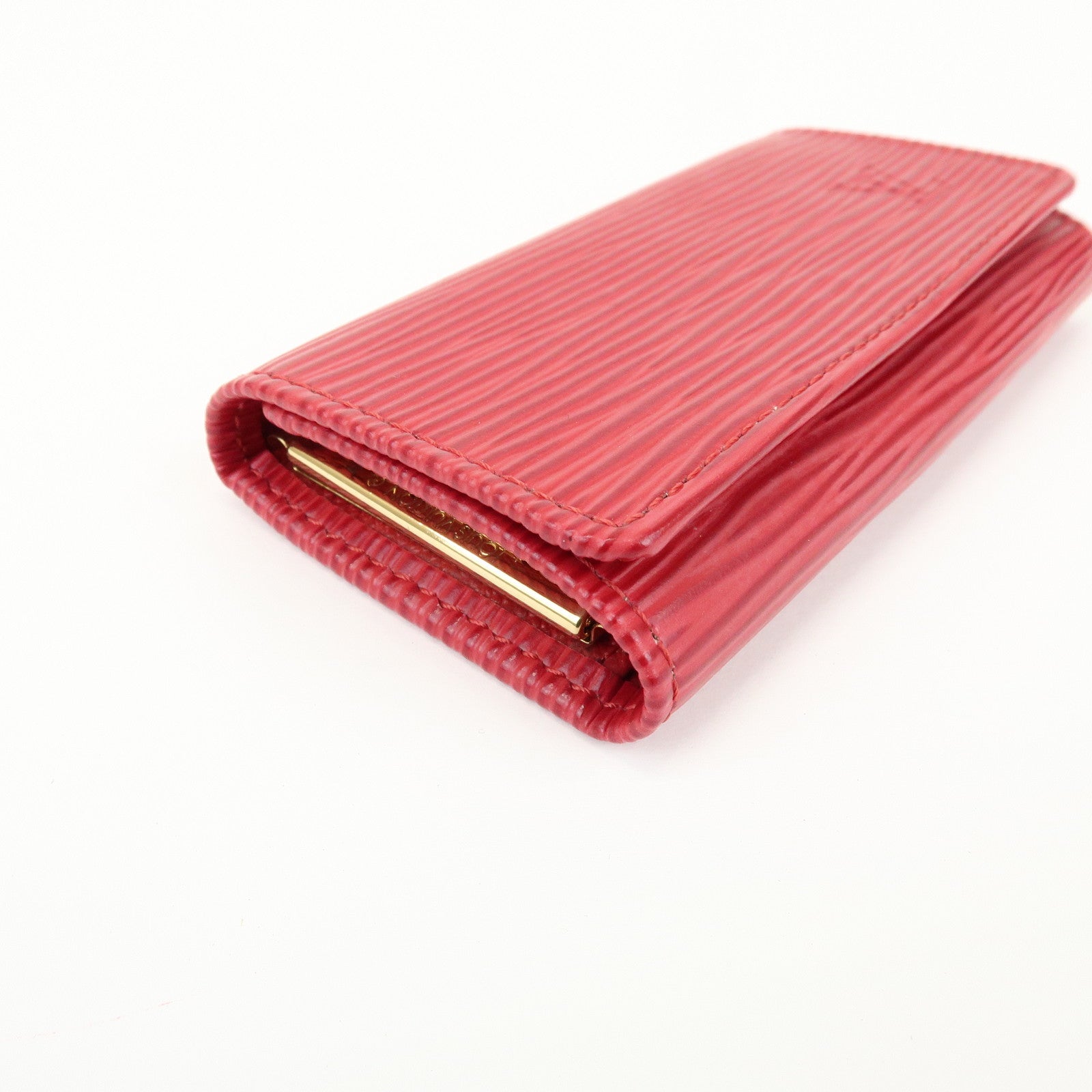 Louis Vuitton Epi Leather Multicle 4 Key Case Rouge M6382E