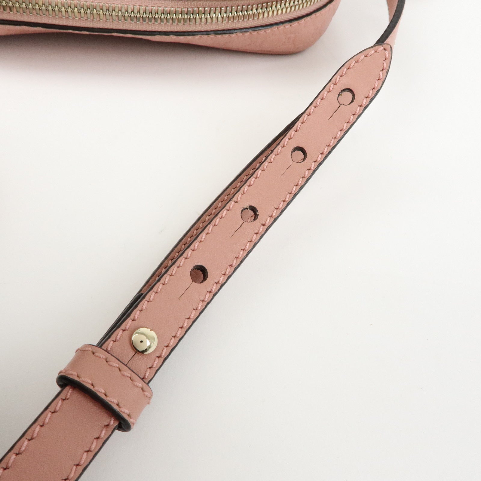 GUCCI Interlocking G Microguccissima Shoulder Bag Pink 449413