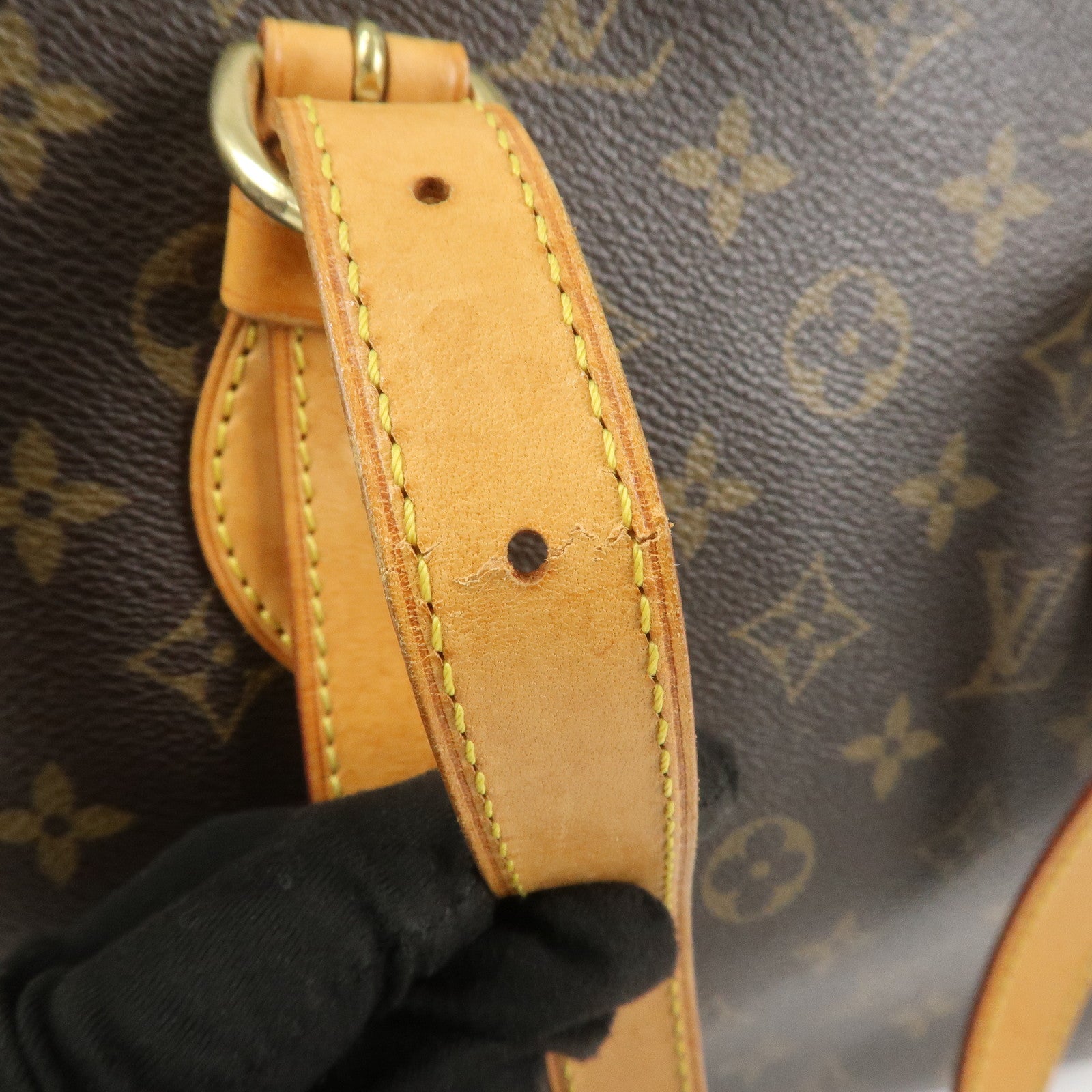 Louis Vuitton Monogram Popincourt Haut Shoulder Bag Brown M40007