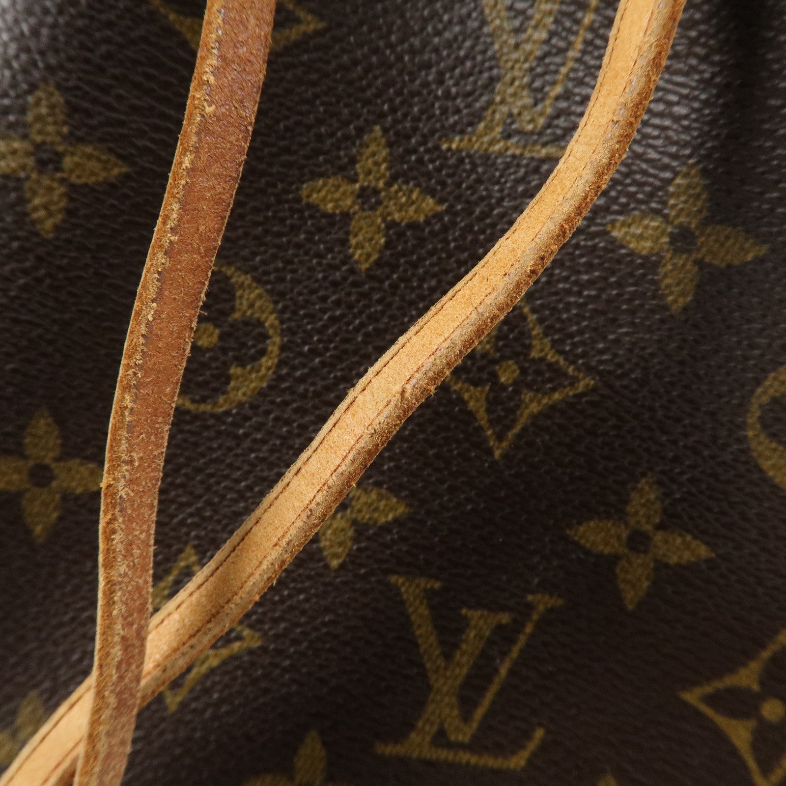 Louis Vuitton Monogram Petit Noe Shoulder Bag Brown M42226 Used
