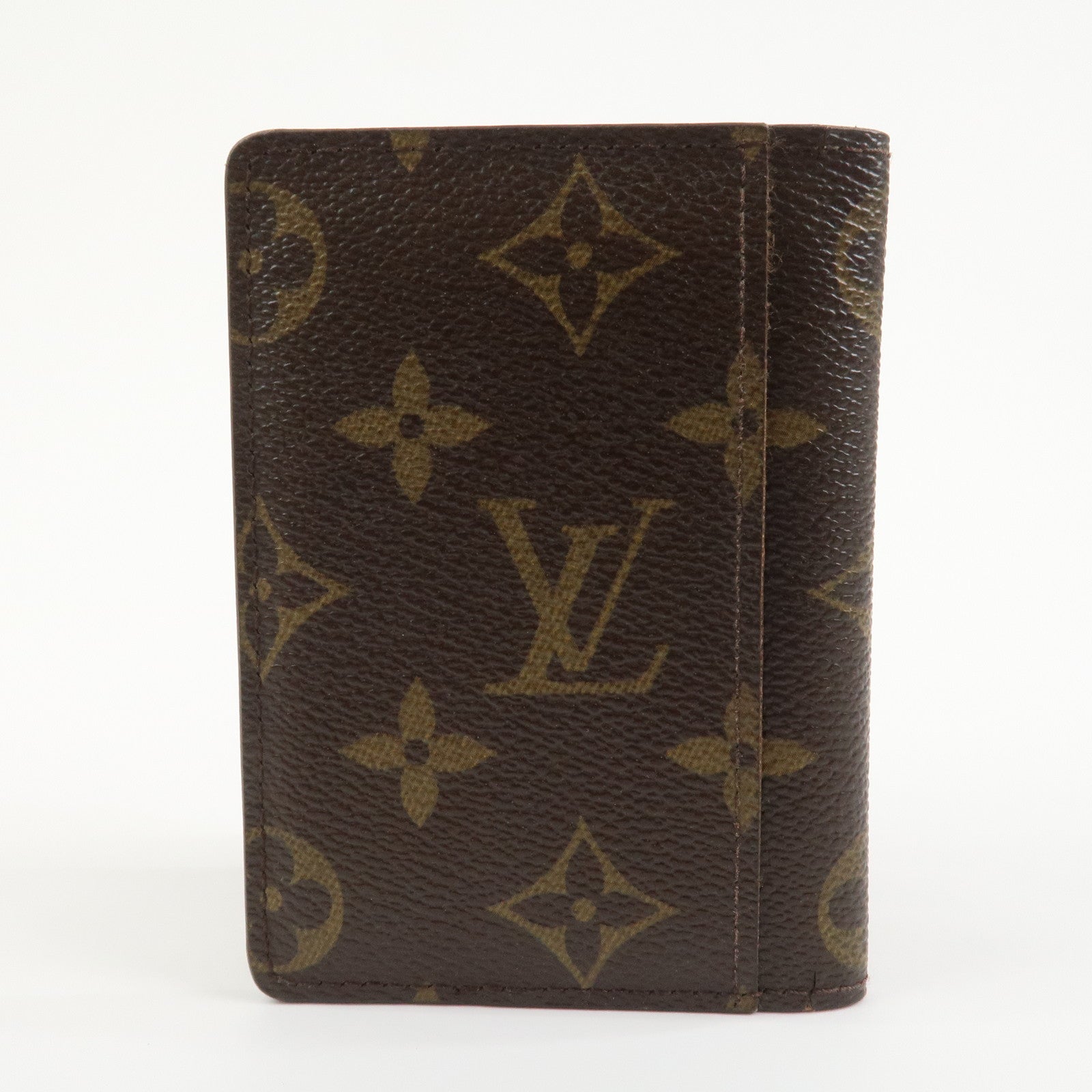 Louis Vuitton Monogram Porto Cult Vertical Card Case Brown M66541