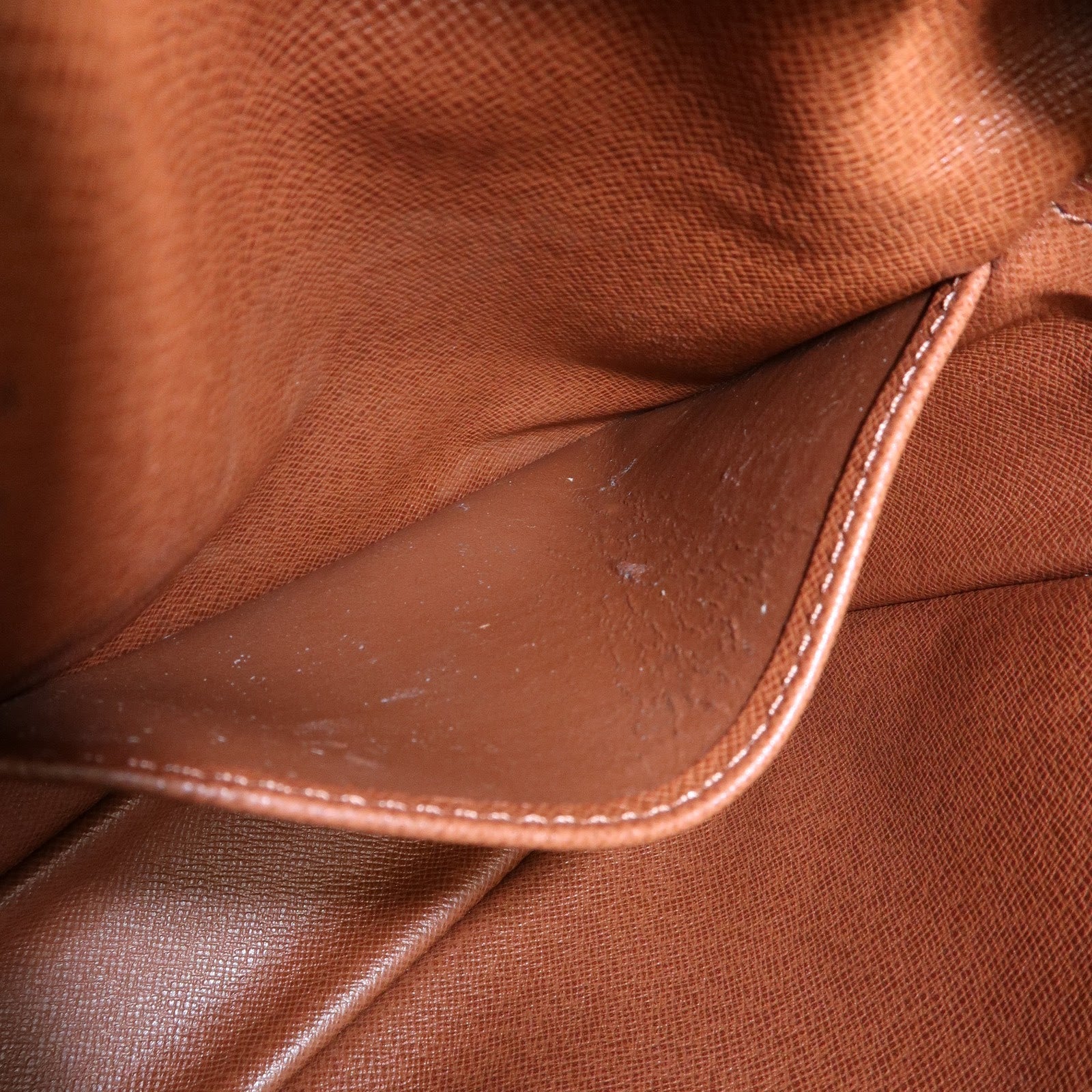 Louis Vuitton Monogram Compiegne 28 Pouch Clutch Bag Brown M51845