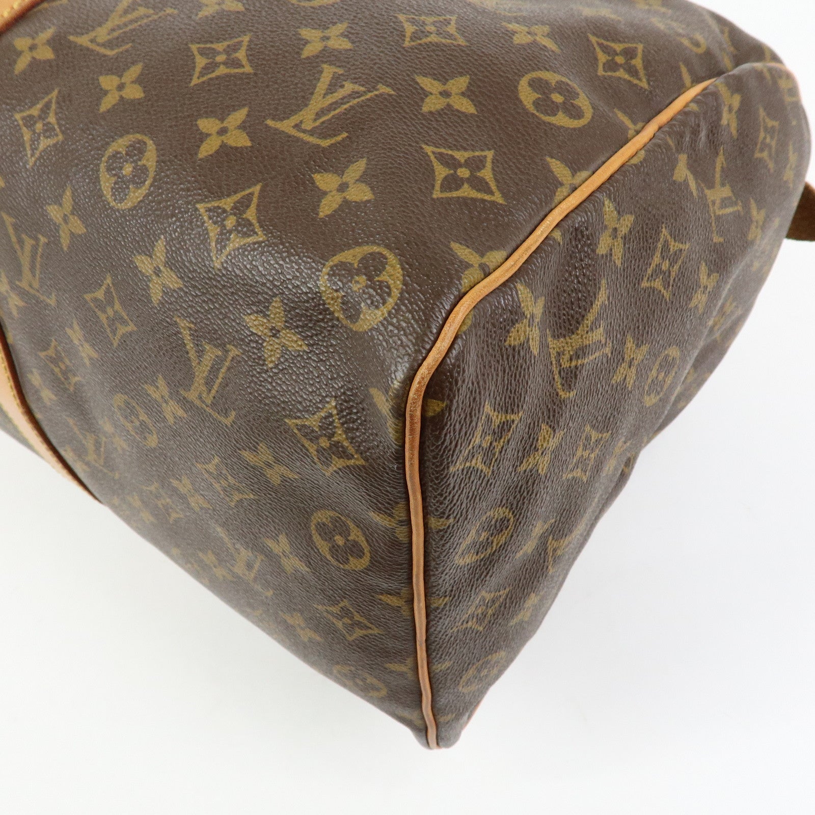 Louis Vuitton Monogram Keep All 50 Boston Bag Brown M41426