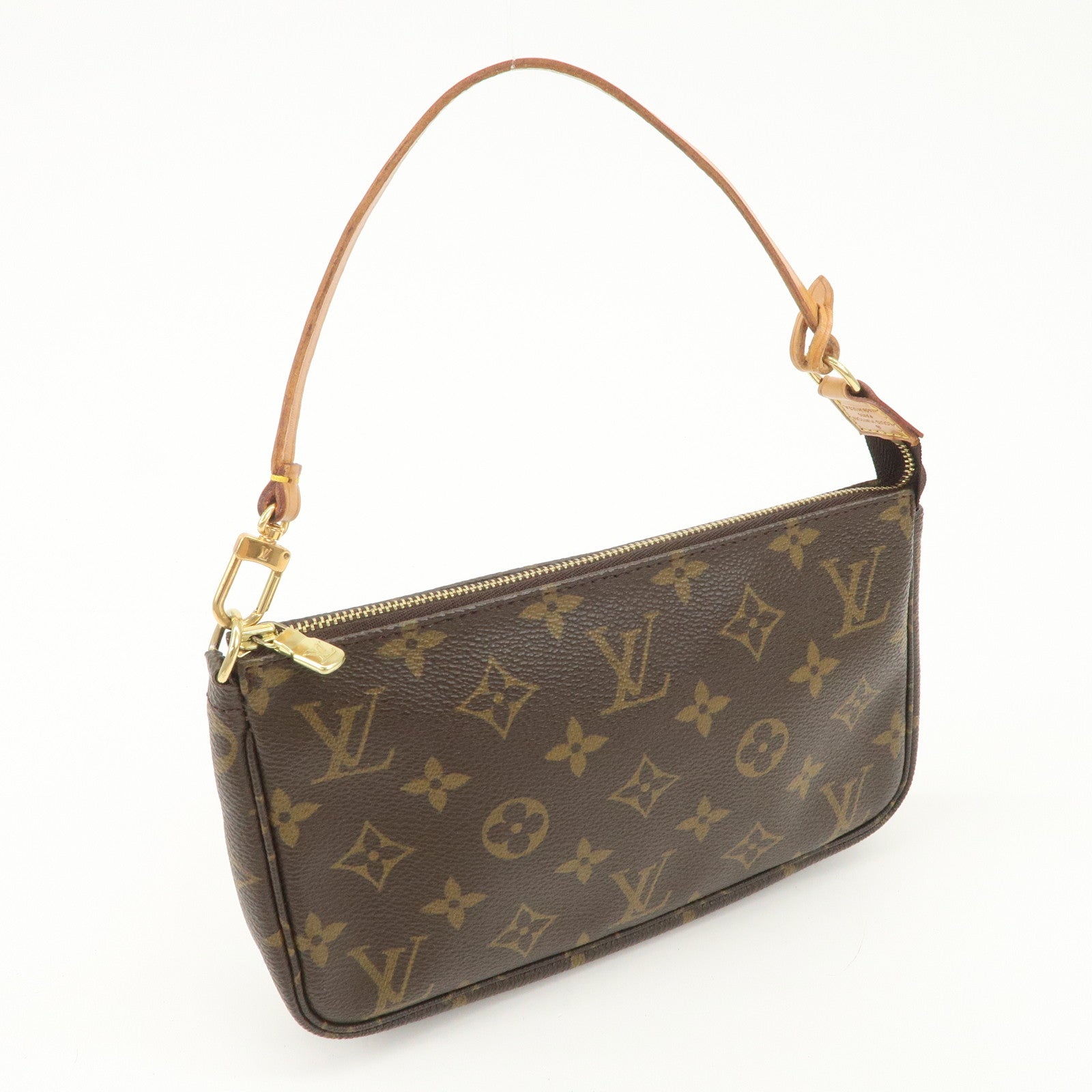 Louis Vuitton Monogram Pochette Accessoires Pouch Hand Bag M51980