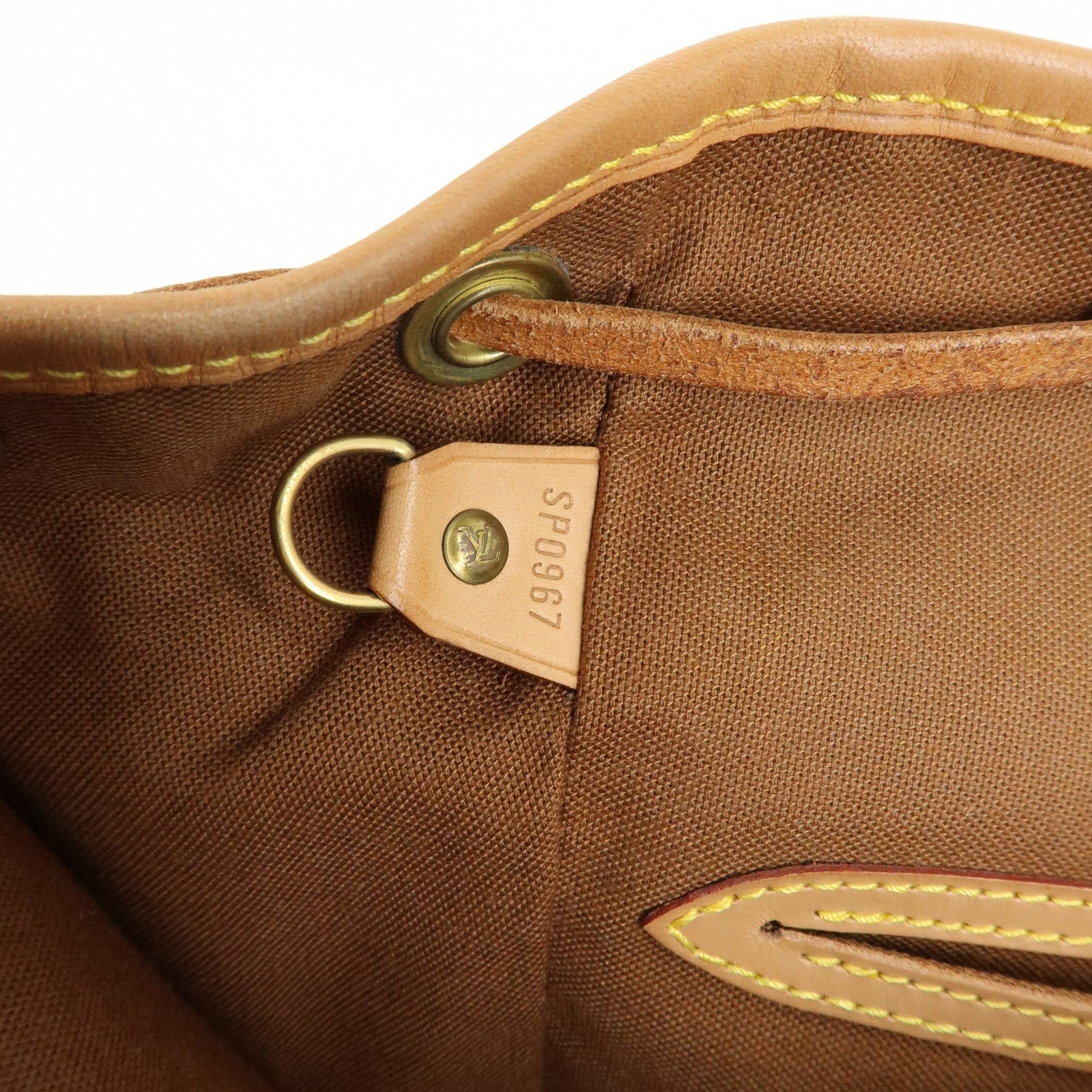 Louis Vuitton Monogram Montsouris MM Backpack Rucksack Brown M51136