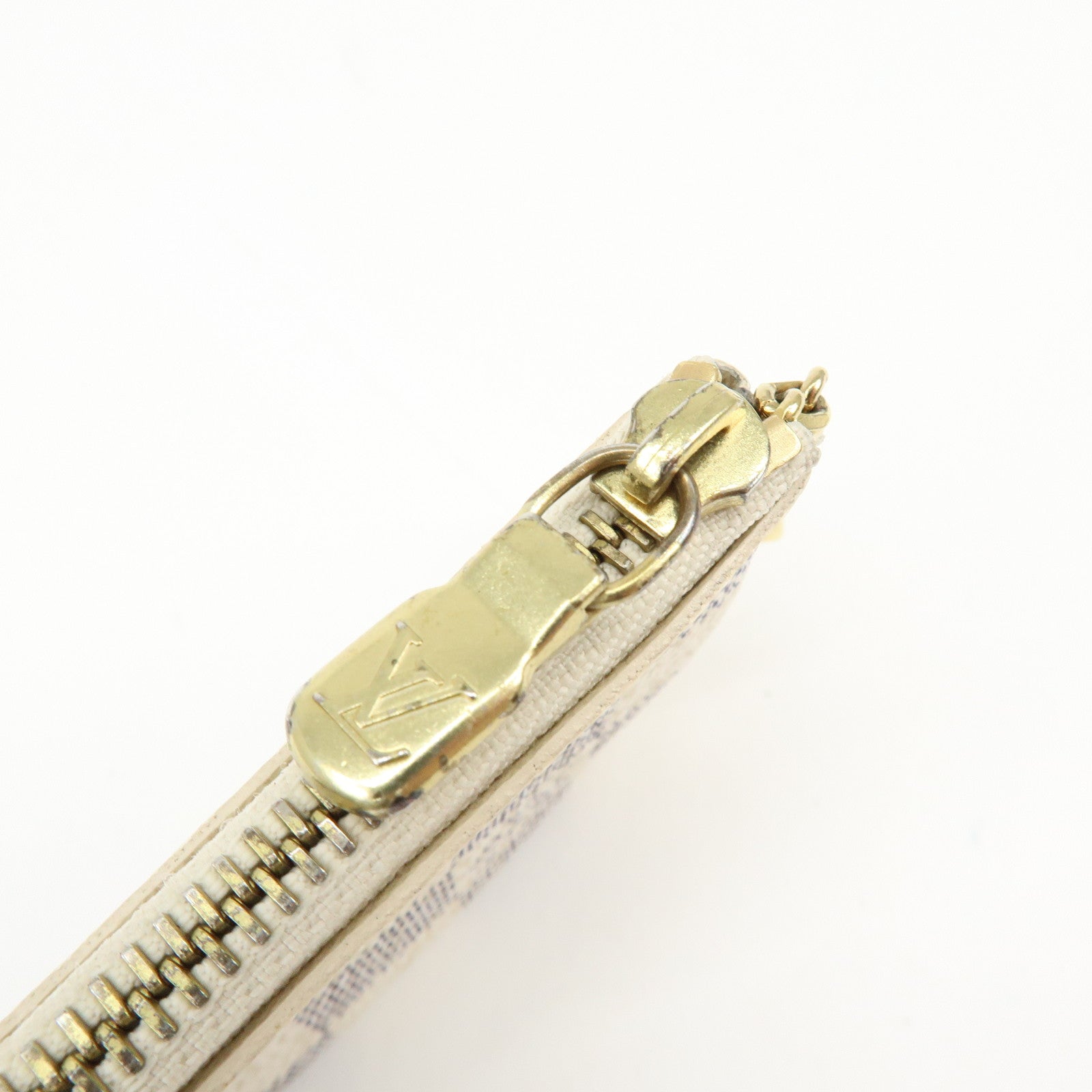 Louis Vuitton Damier Azur Pochette Cles Coin Case N62659