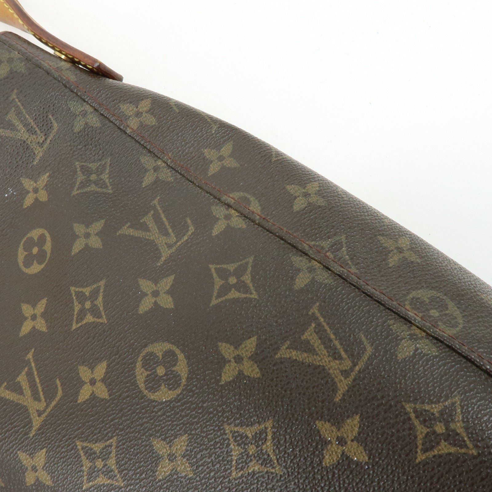 Louis Vuitton Monogram Looping GM Shoulder Bag Brown M51145