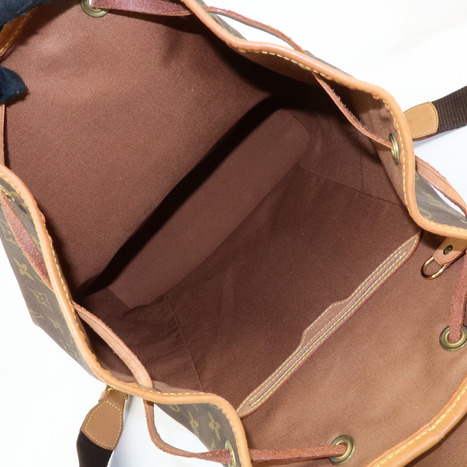 Louis Vuitton Monogram Montsouris GM Backpack Brown M51135