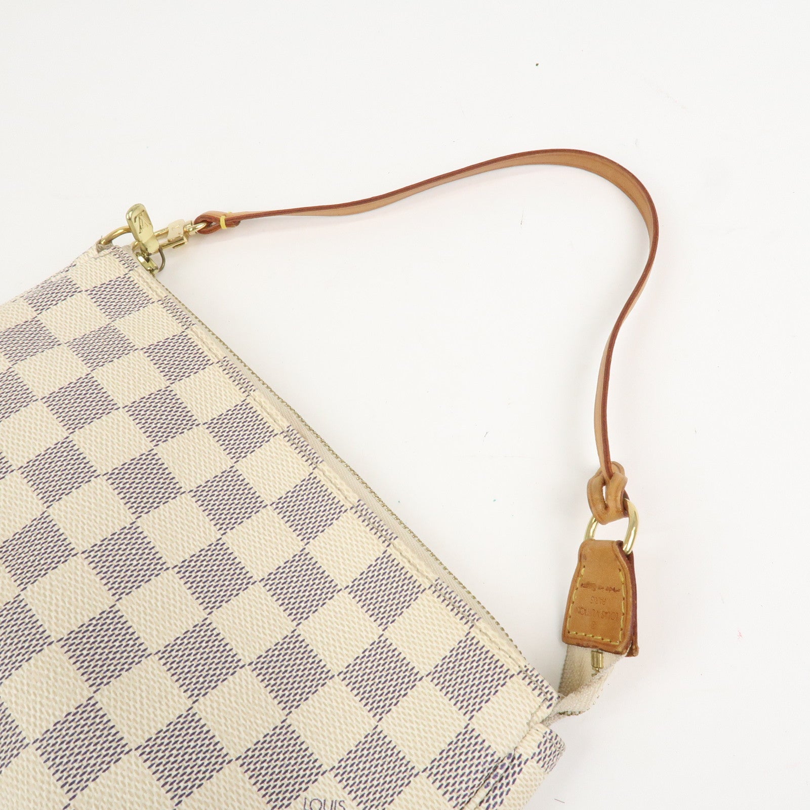 Louis Vuitton Damier Azur Pochette Accessoires Hand Bag N41207