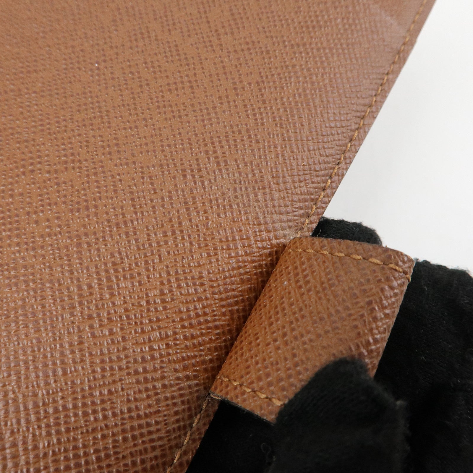 Louis Vuitton Monogram Agenda MM Planner Cover Brown R20105