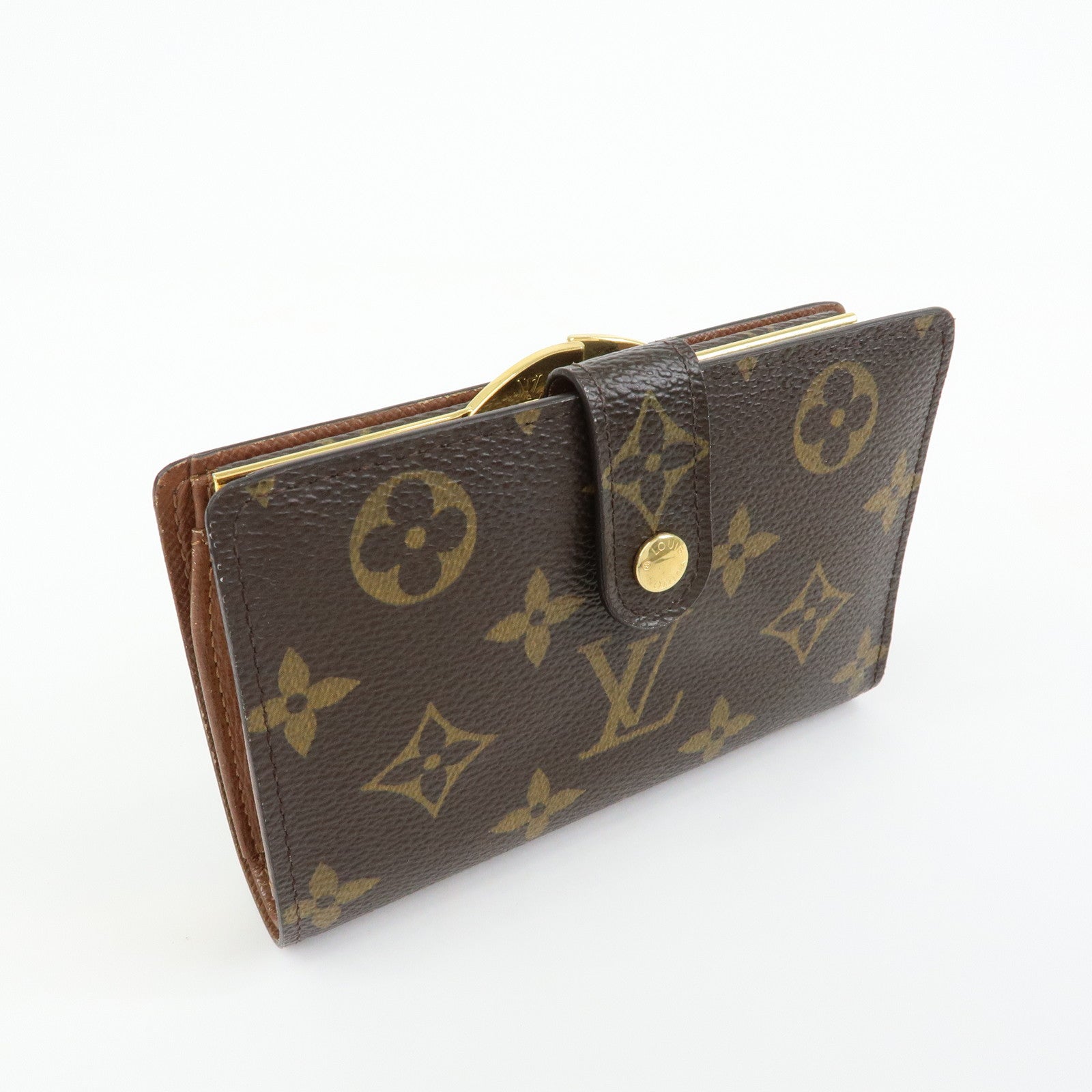Louis Vuitton Monogram Portefeuille Viennois Compact Wallet M61674