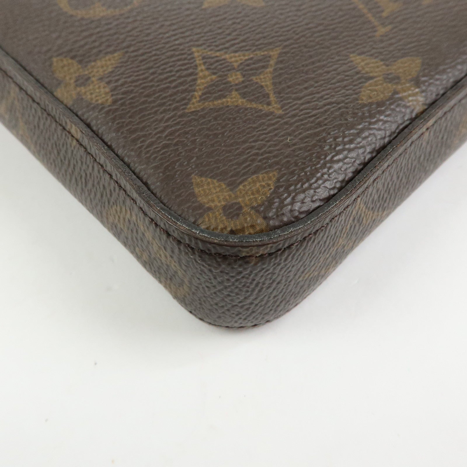 Louis Vuitton Monogram Pochette Felicie Shoulder Bag Brown M61276