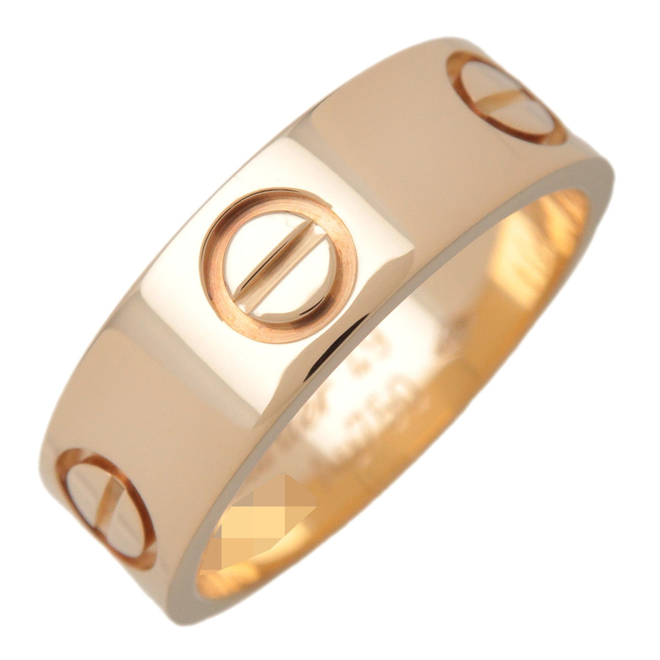 Cartier Love Ring #49 K18YG 750YG Yellow Gold US5 EU49 HK10.5