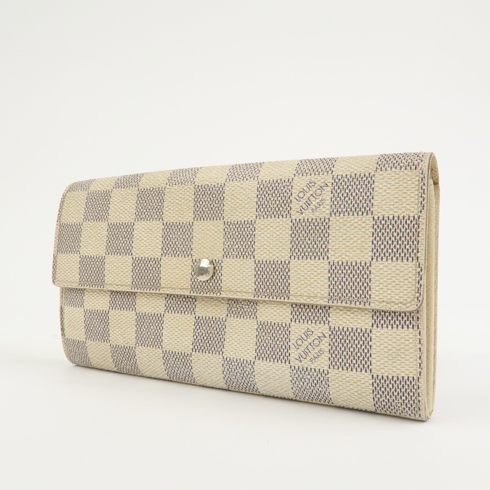 Louis Vuitton Damier Azur Portefeuille Sarah Long Wallet N61735