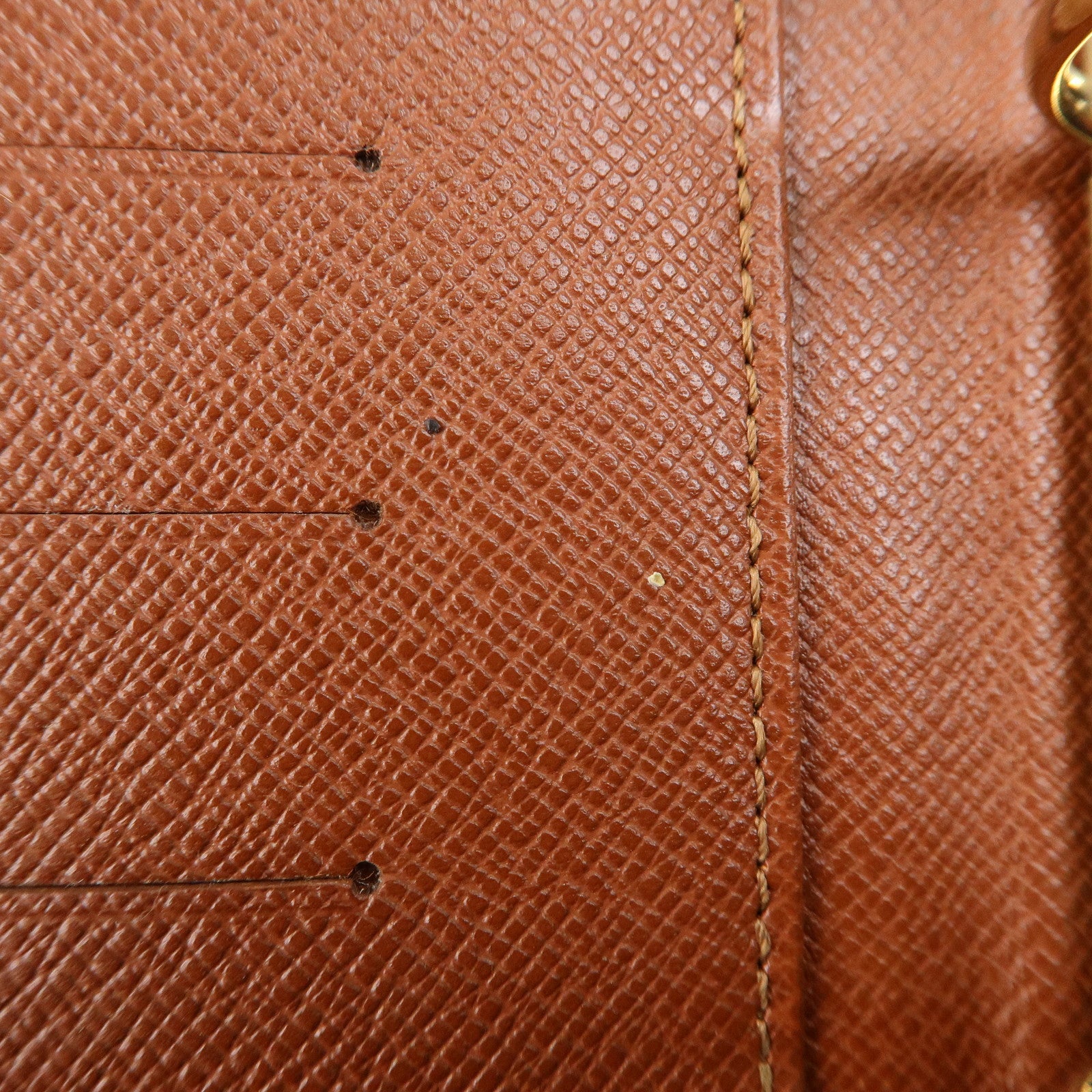 Louis Vuitton Monogram Agenda MM Planner Cover Brown R20105