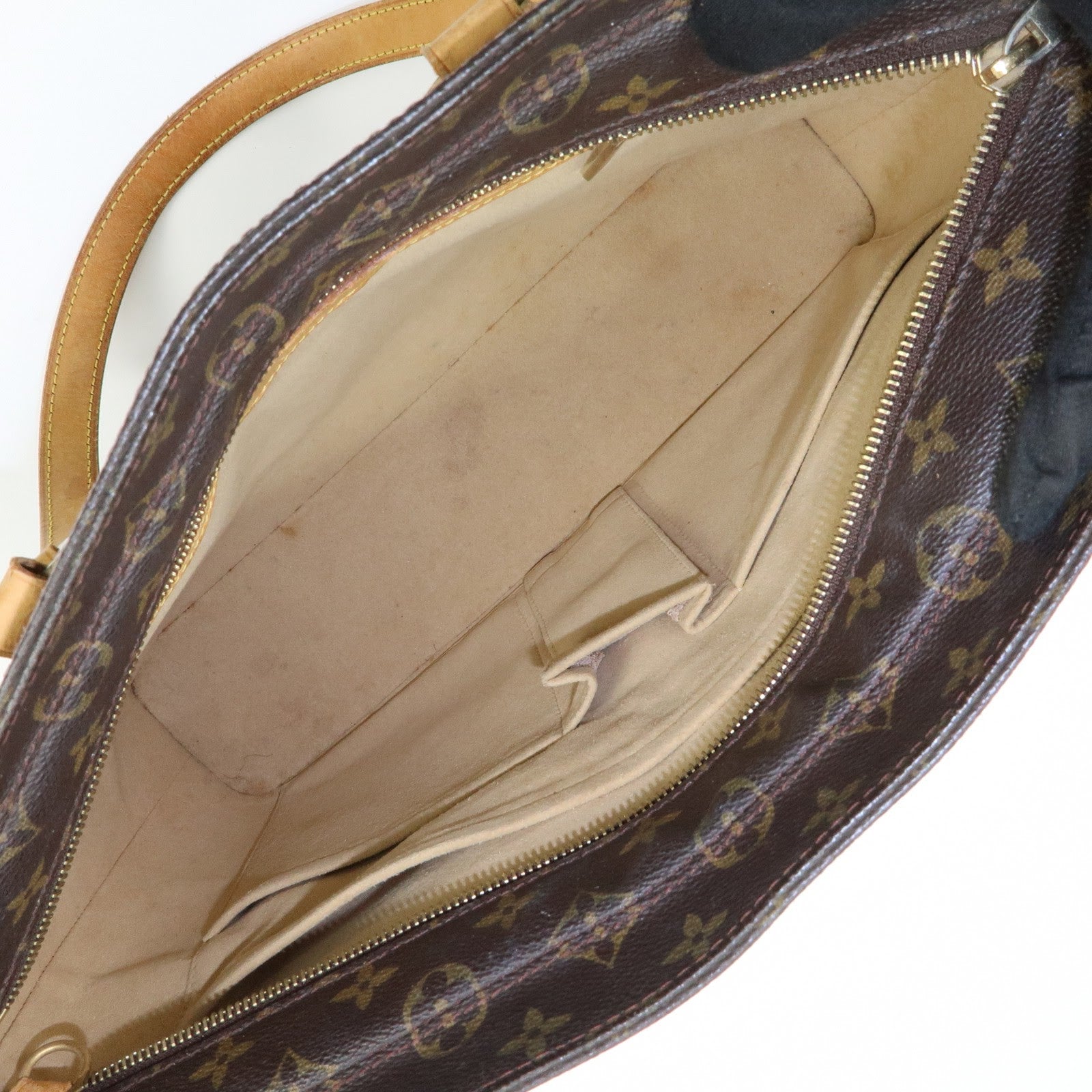 Louis Vuitton Monogram Luco Tote Bag Shoulder Bag Brown M51155