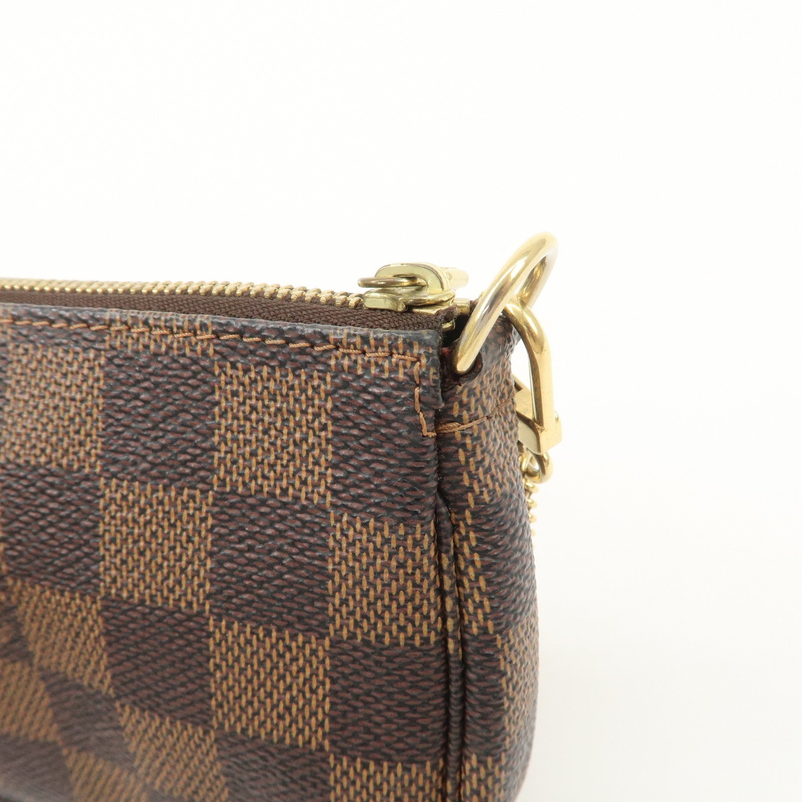 Louis Vuitton Damier Mini Pochette Accessoires Pouch N58009
