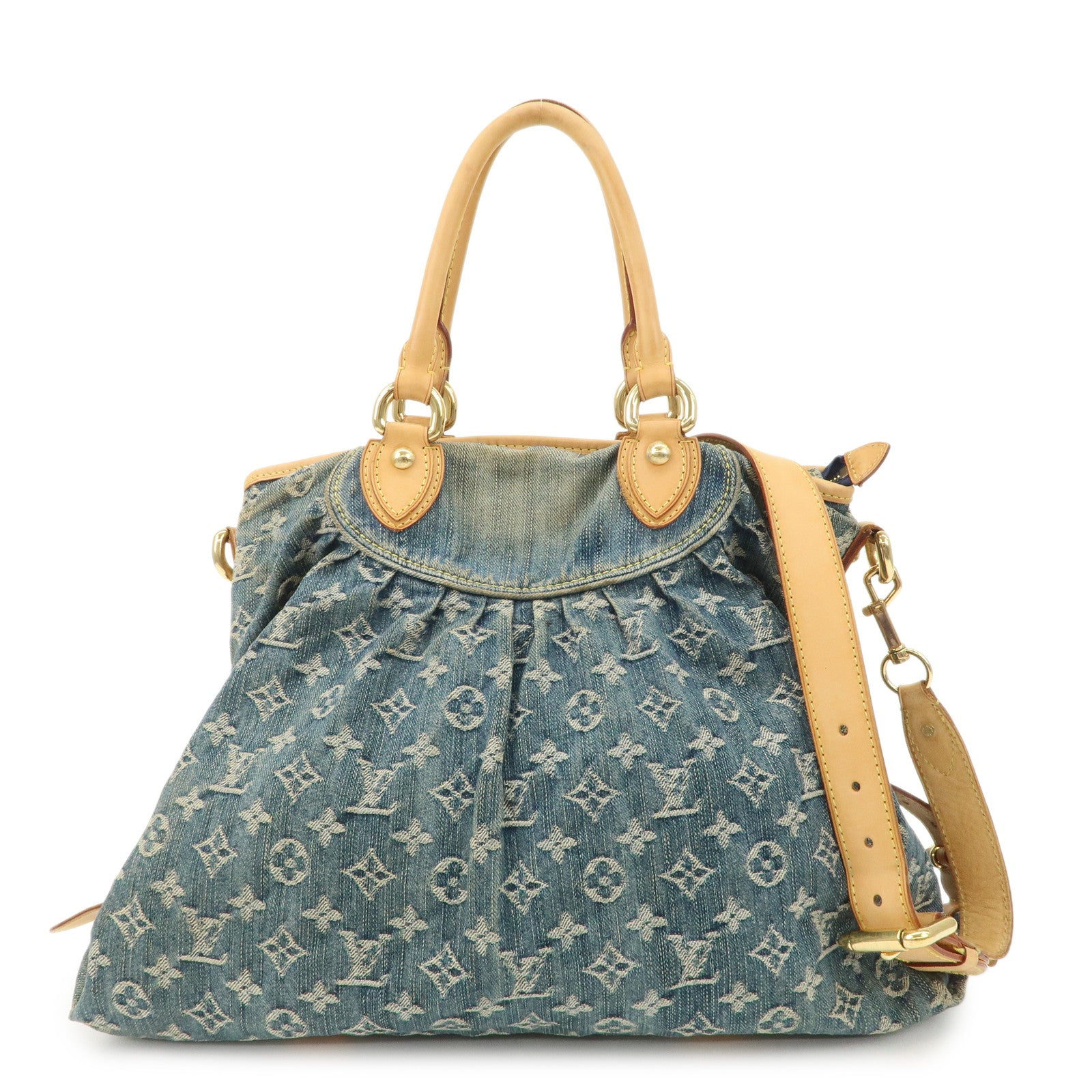 Louis Vuitton Monogram Denim Neo Cabby GM Shoulder Bag M95350