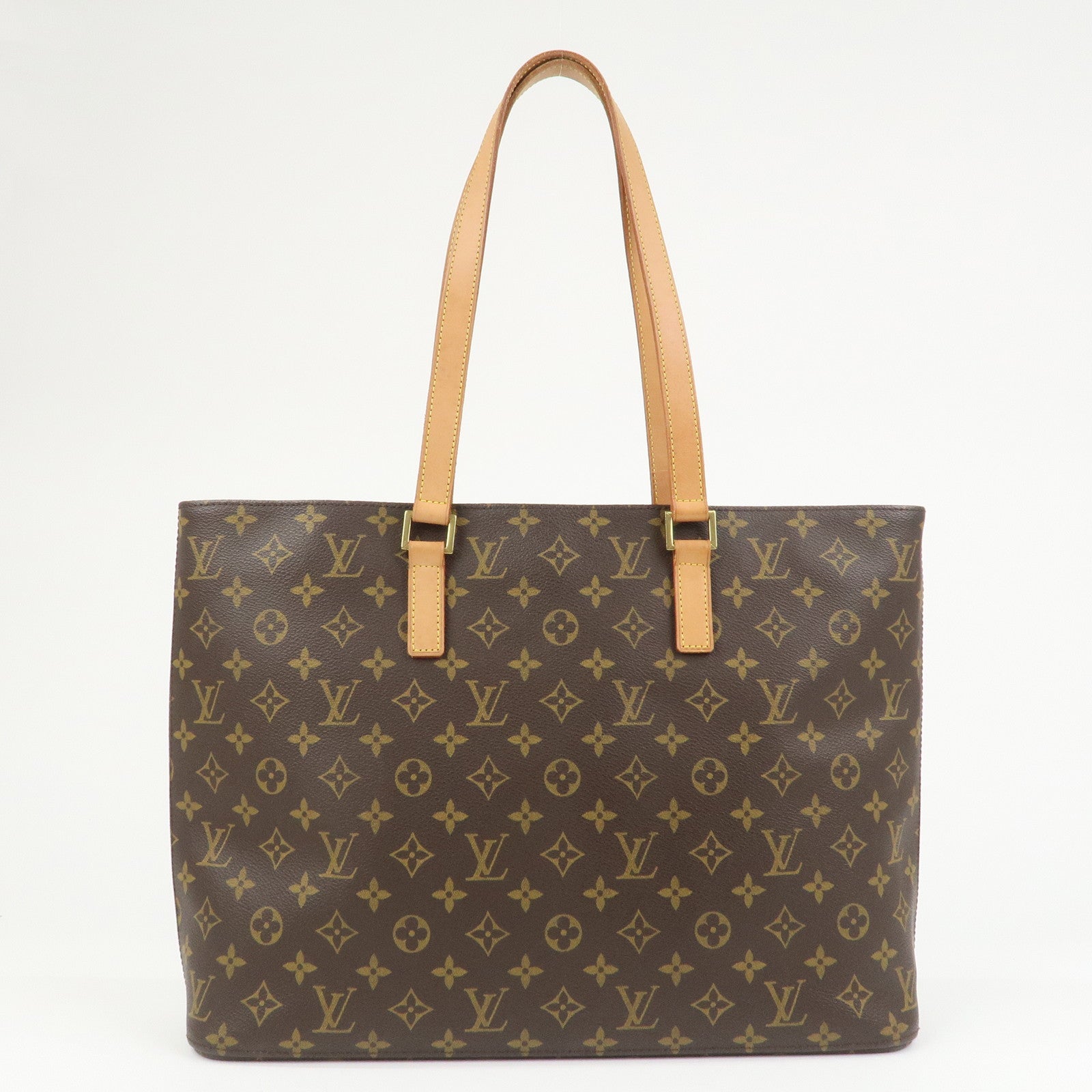 Louis Vuitton Monogram Luco Tote Bag Shoulder Bag Brown M51155