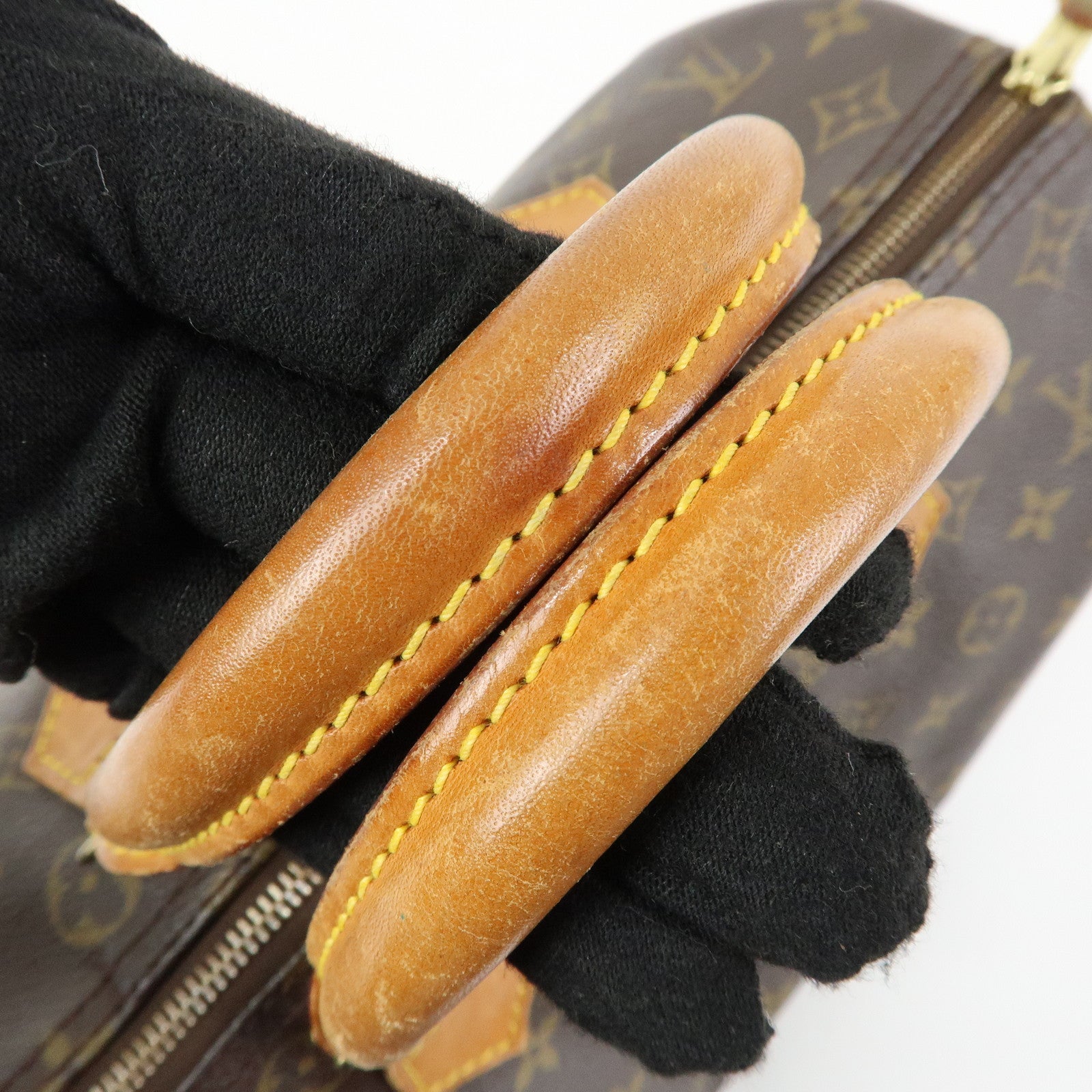 Louis Vuitton Monogram Speedy 30 Boston Bag Hand Bag Brown M41526