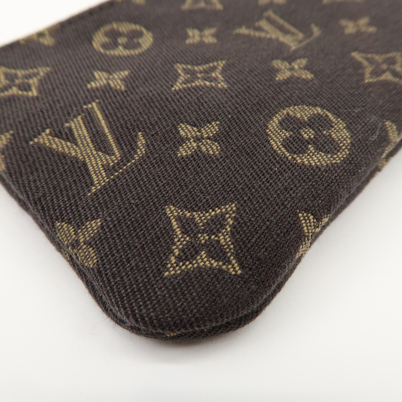Louis Vuitton Monogram Mini Lin Pochette Cles Coin Case M95230