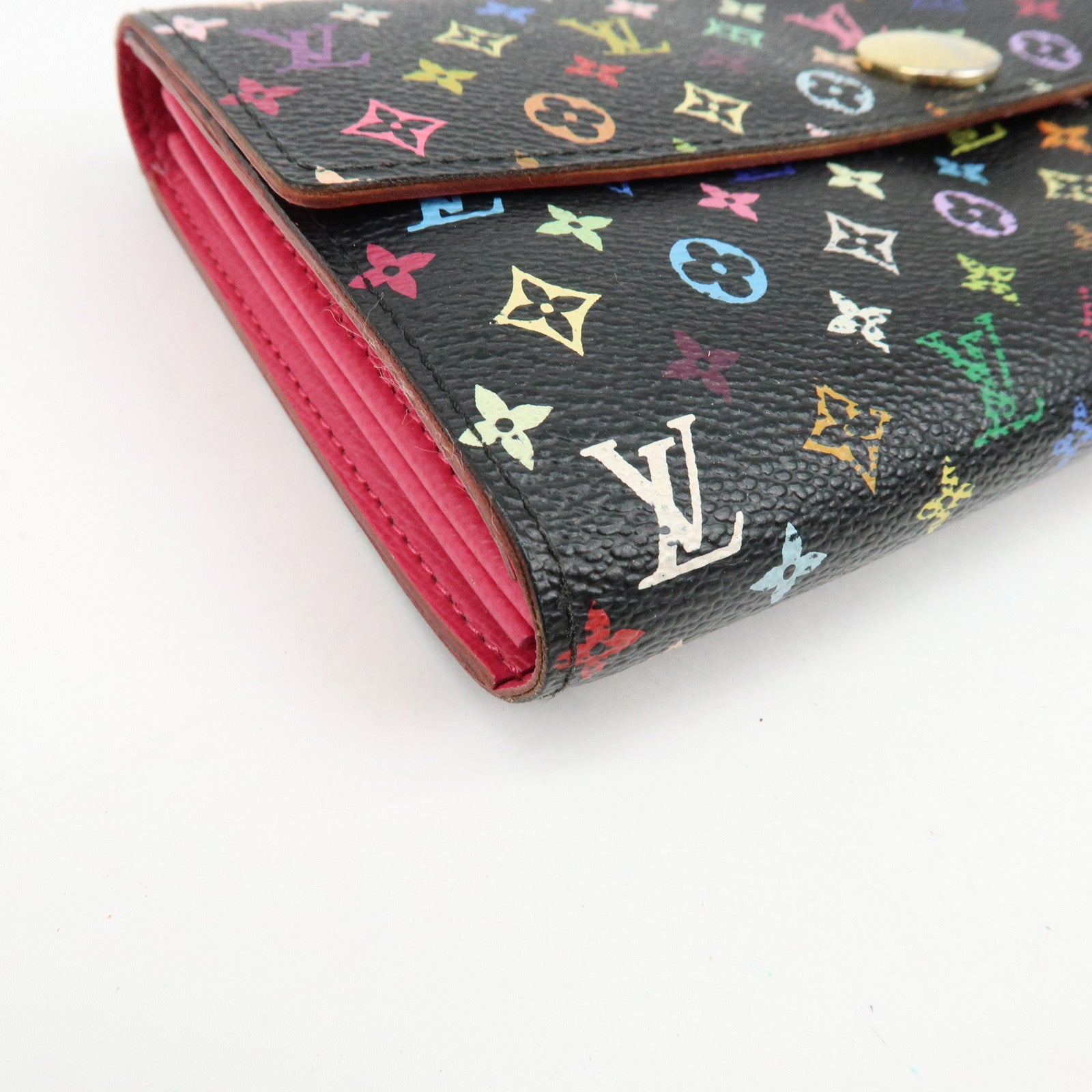 Louis Vuitton Monogram MultiColor Portefeuille Sarah Wallet M9353