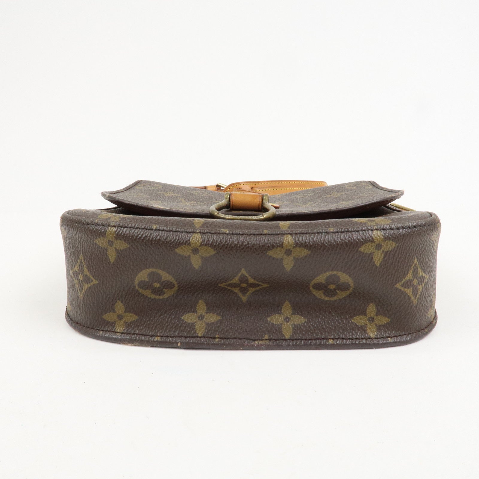 Louis Vuitton Monogram Saint Cloud MM Shoulder Bag Brown M51243