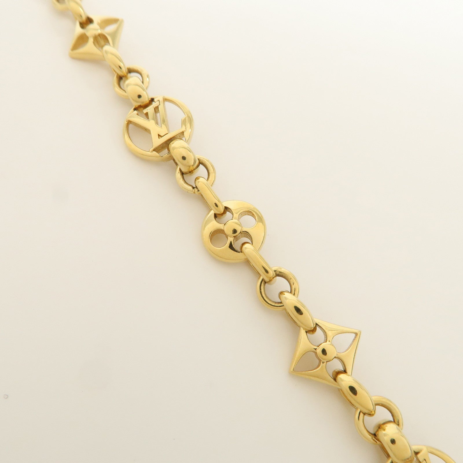 Louis Vuitton Monogram Crazy In Rock Bracelet Gold M00376