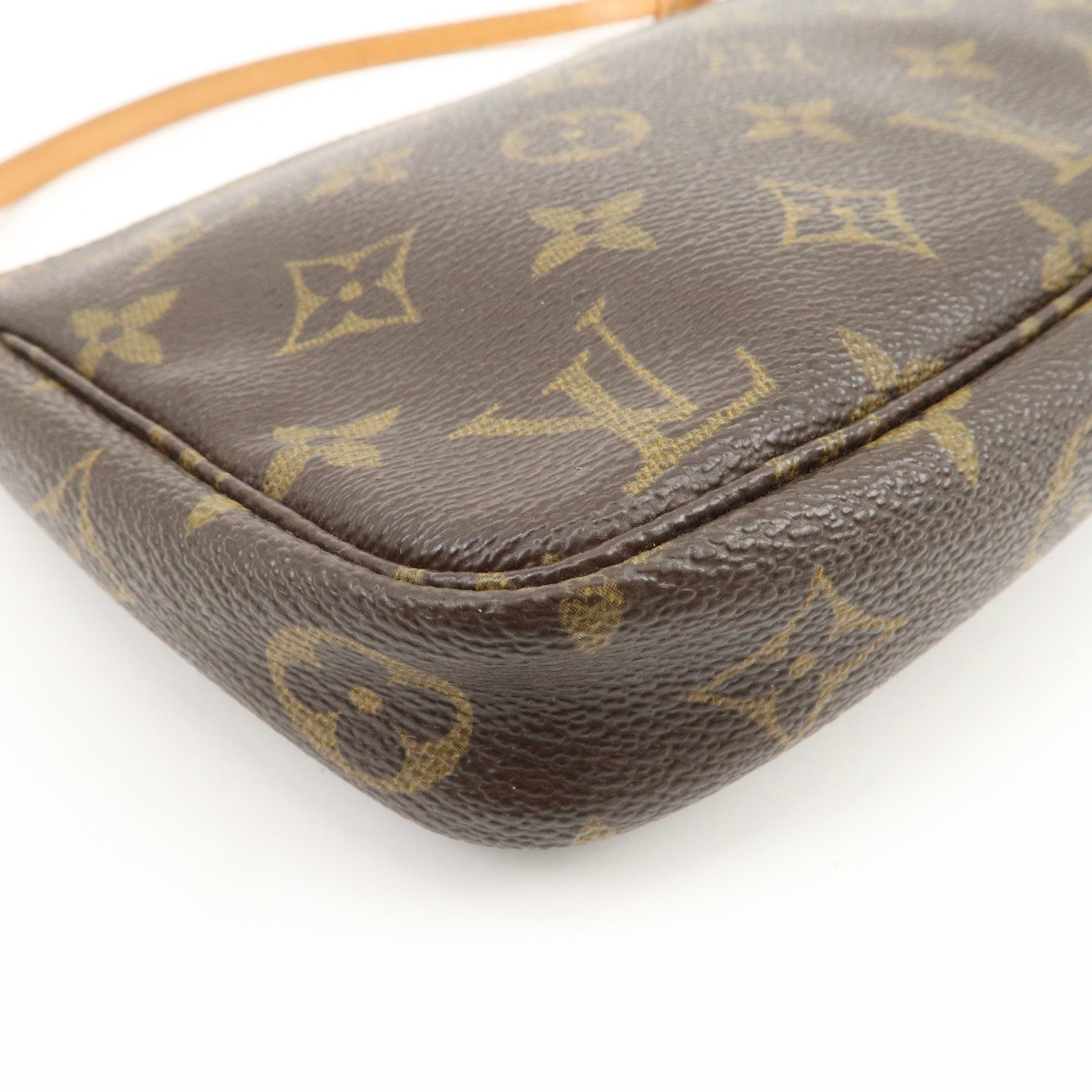 Louis Vuitton Monogram Pochette Accessoires Pouch Hand Bag M51980