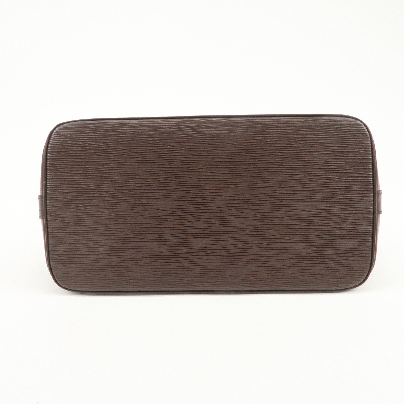 Louis Vuitton Epi Leather Alma Hand Bag Mocha M5214D