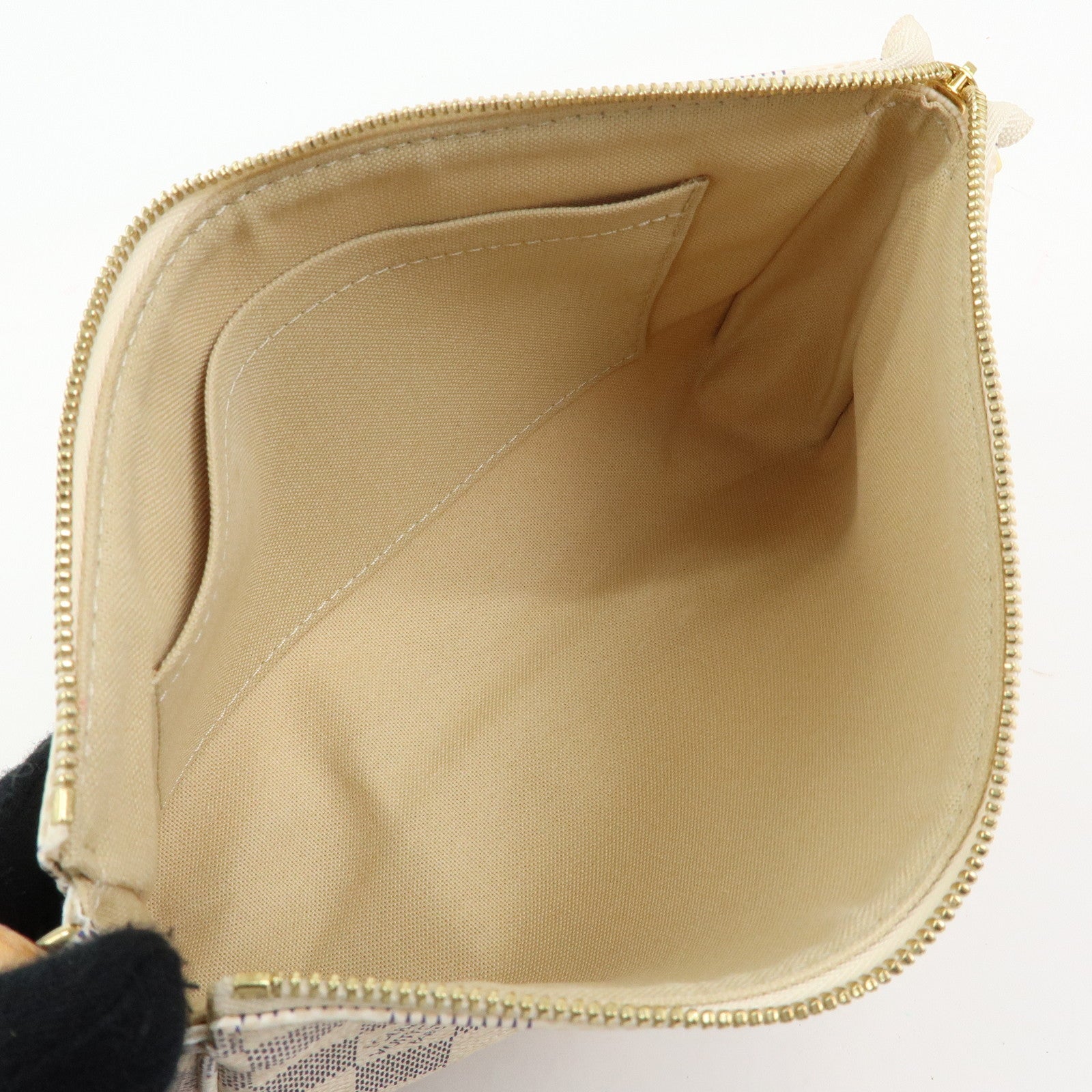 Louis Vuitton Damier Azur Pochette Accessoires Pouch N51986