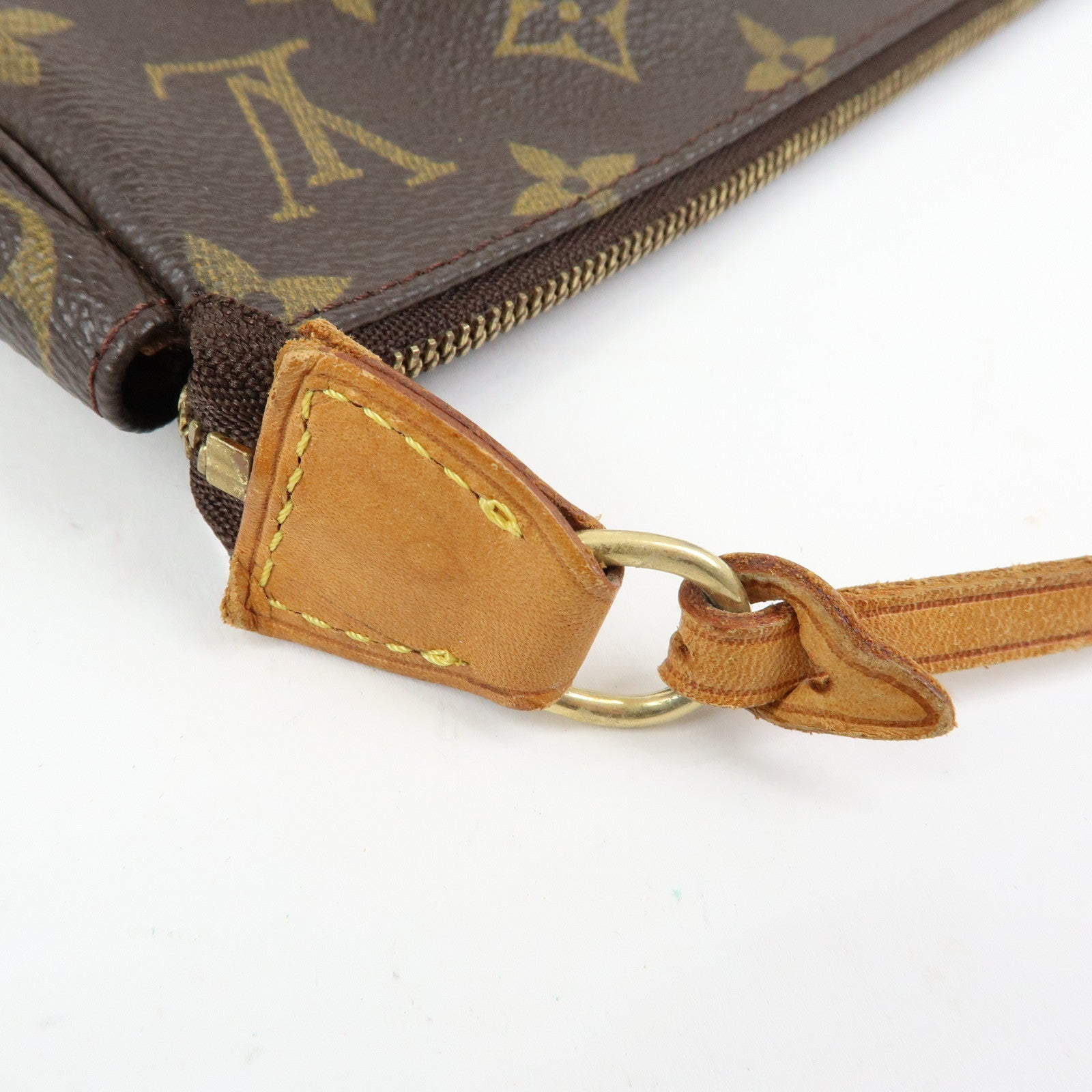 Louis Vuitton Monogram Pochette Accessoires Pouch Hand Bag M51980