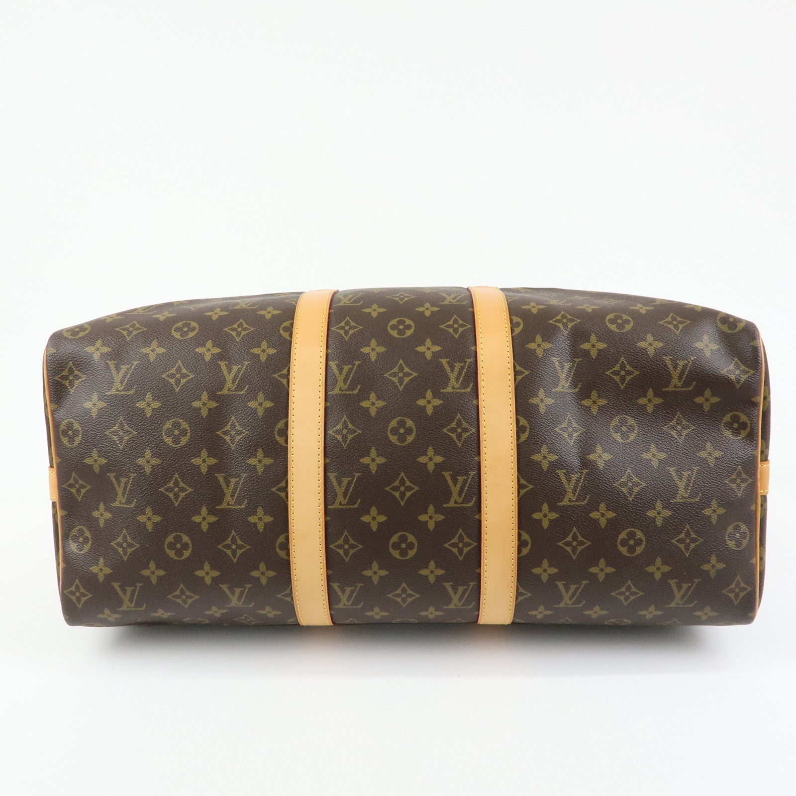 Louis Vuitton Monogram Keep All Bandouliere 50 Boston Bag M41416