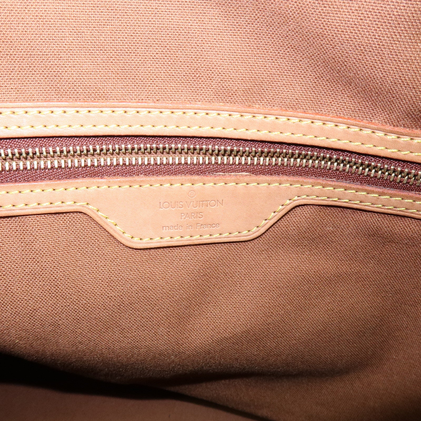 Louis Vuitton Monogram Cabas Mezzo Tote Bag Shoulder Bag M51151