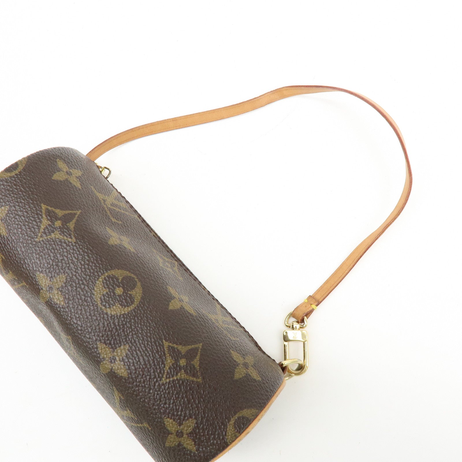 Louis Vuitton Monogram Canvas Mini Pouch for Papillon Bag Brown