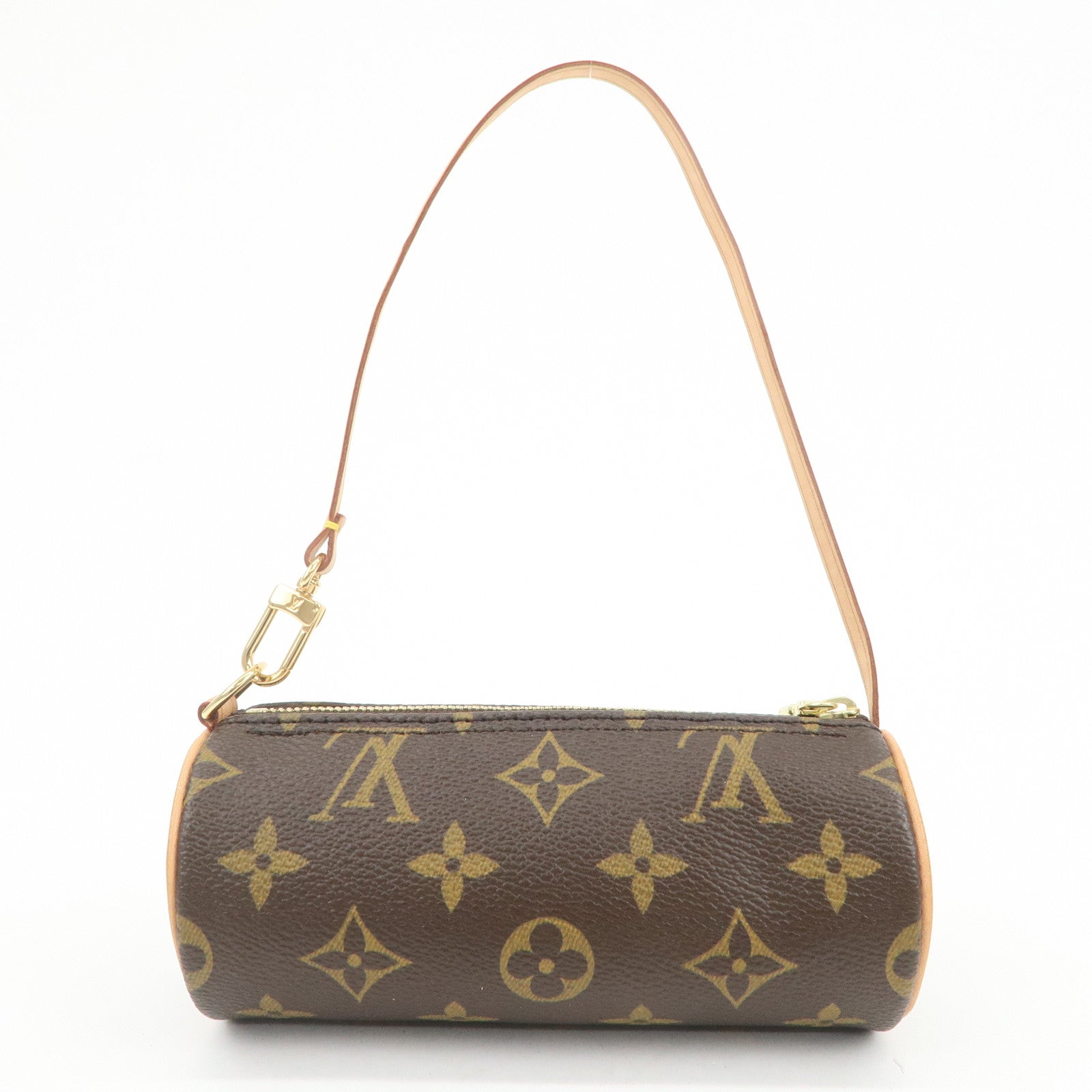 Louis Vuitton Mini Pouch for Papillon Bag New Style Brown