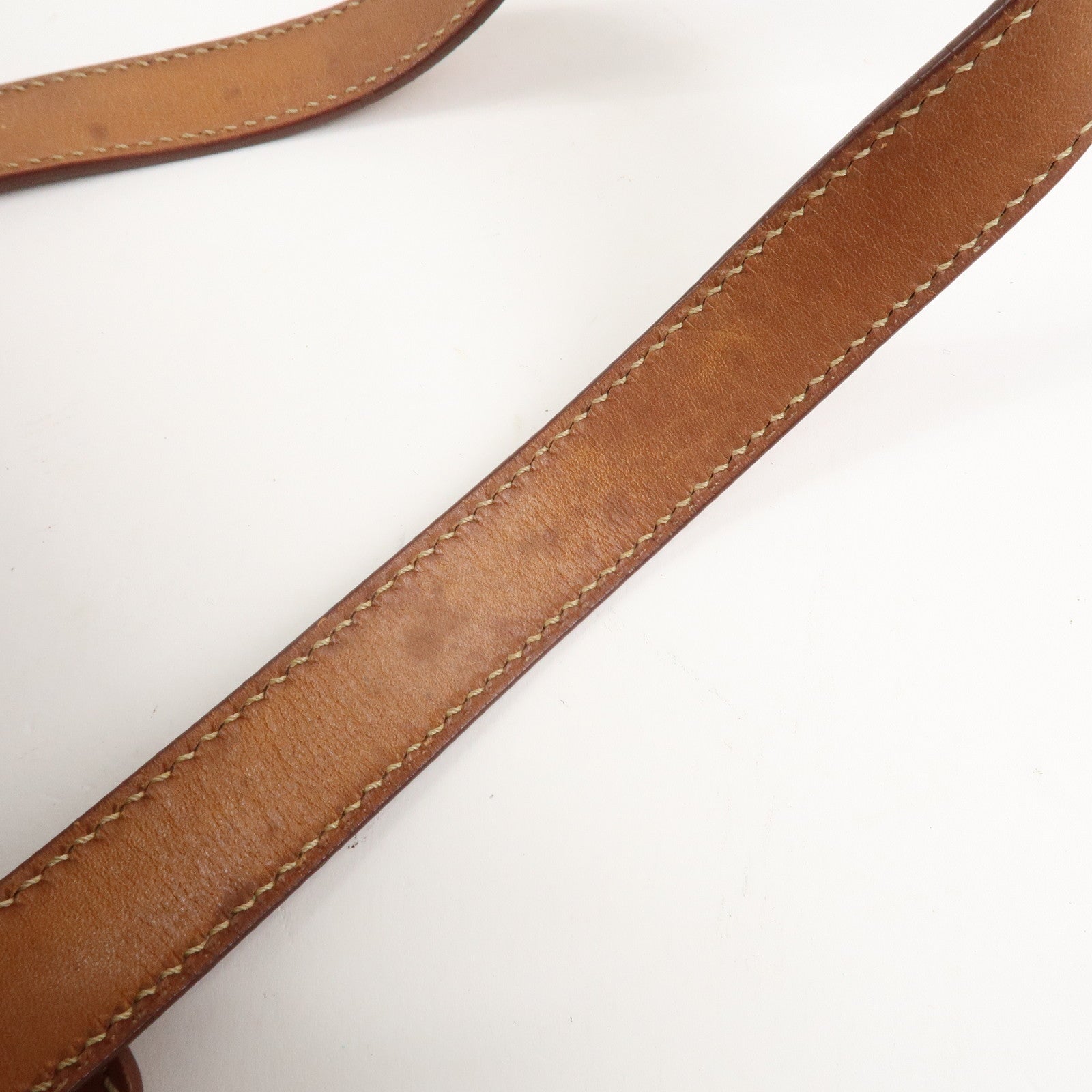 CELINE Macadam PVC Leather Tote Bag Hand Bag Brown