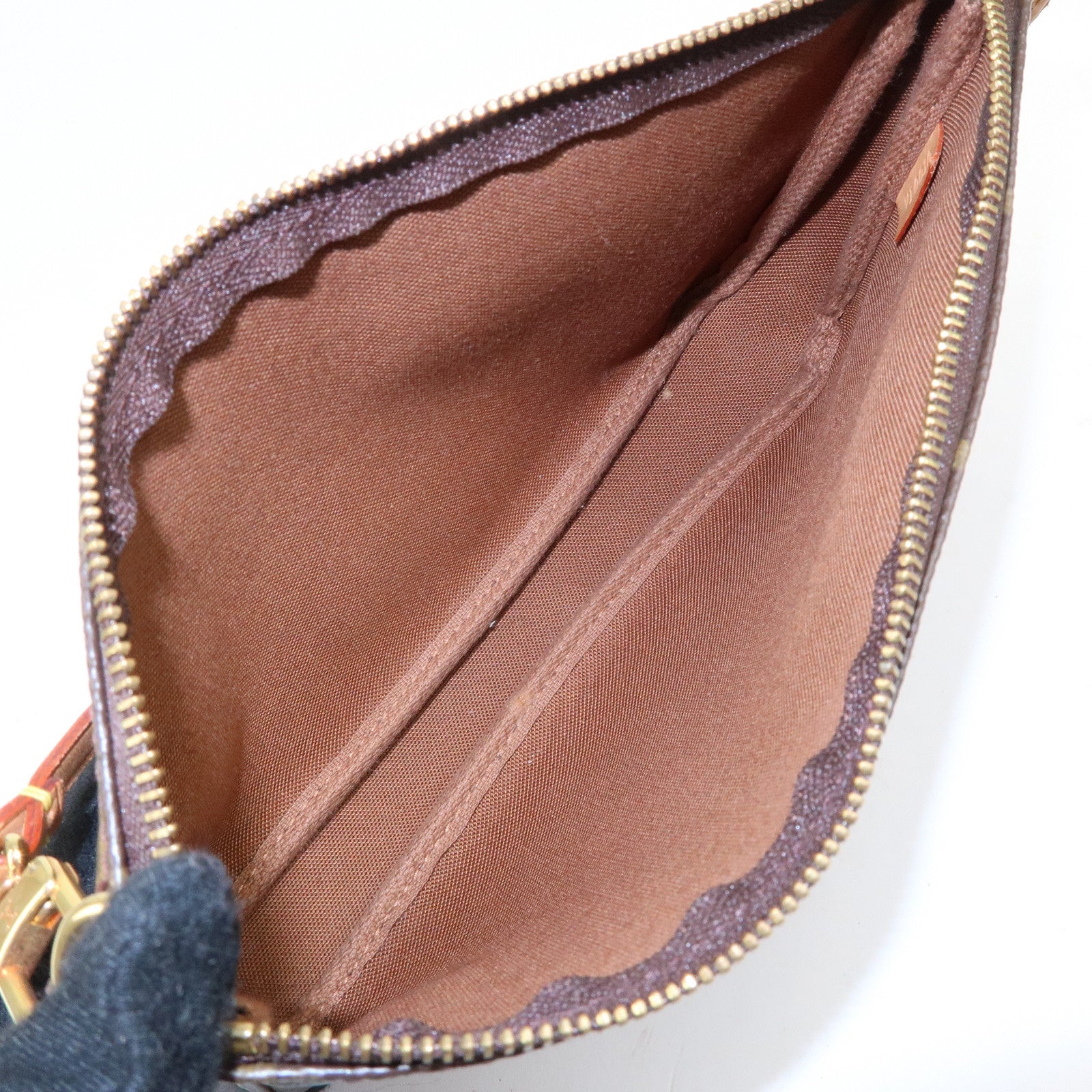 Louis Vuitton Monogram Pochette Accessoires Pouch Hand Bag M51980