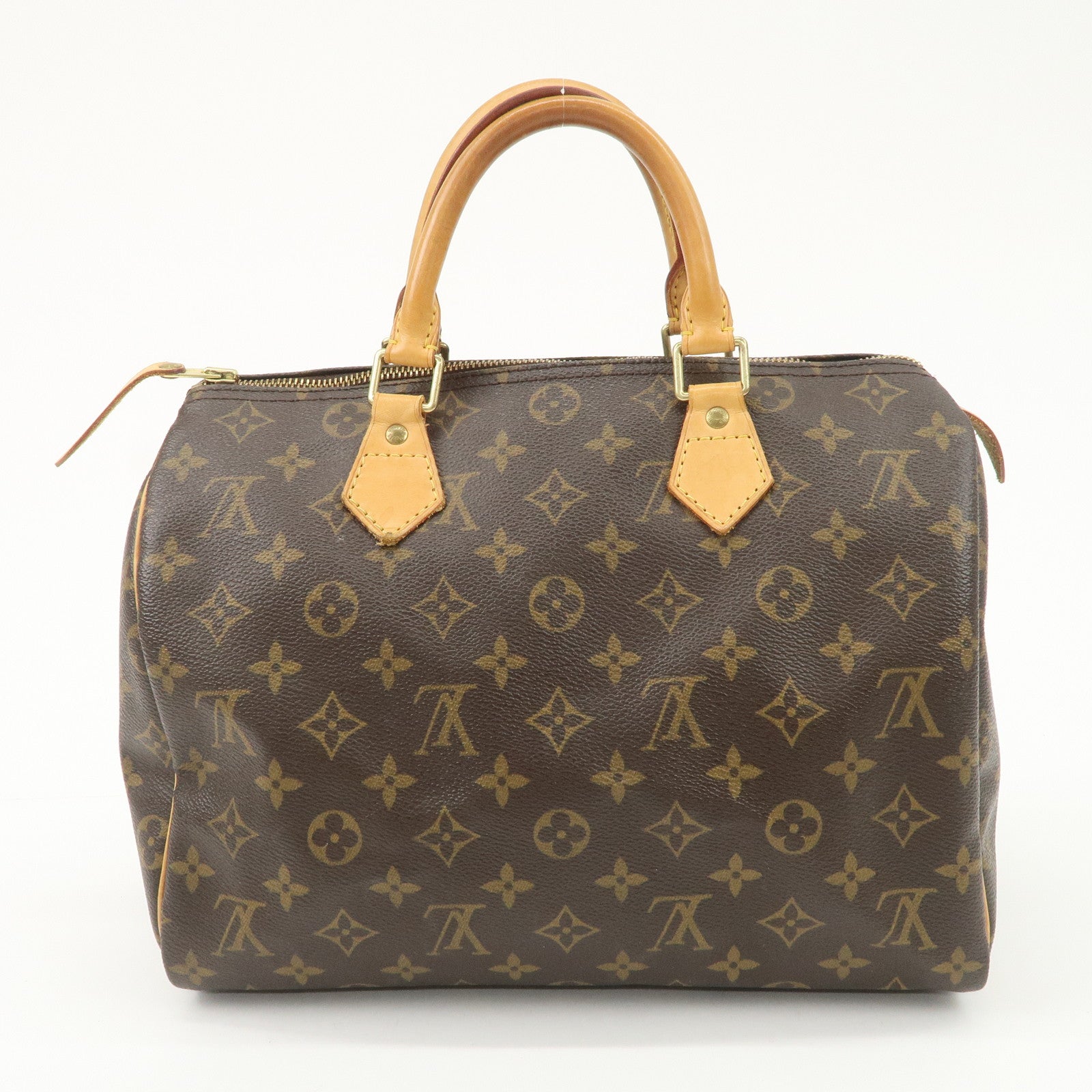 Louis Vuitton Monogram Speedy 35 Hand Bag Boston Bag M41524 Used
